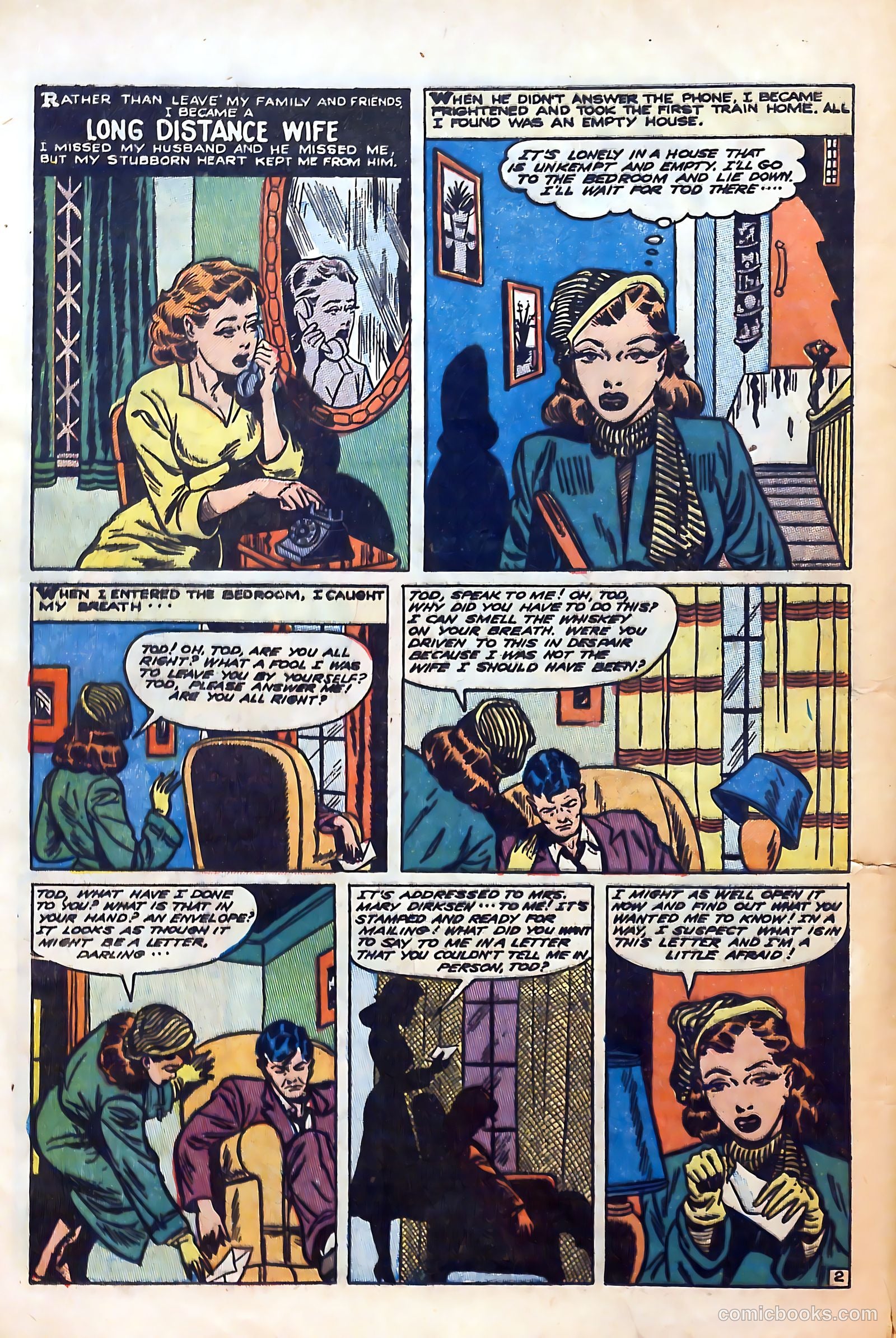 True-to-Life Romances #18 (1953) — page 24 of 36