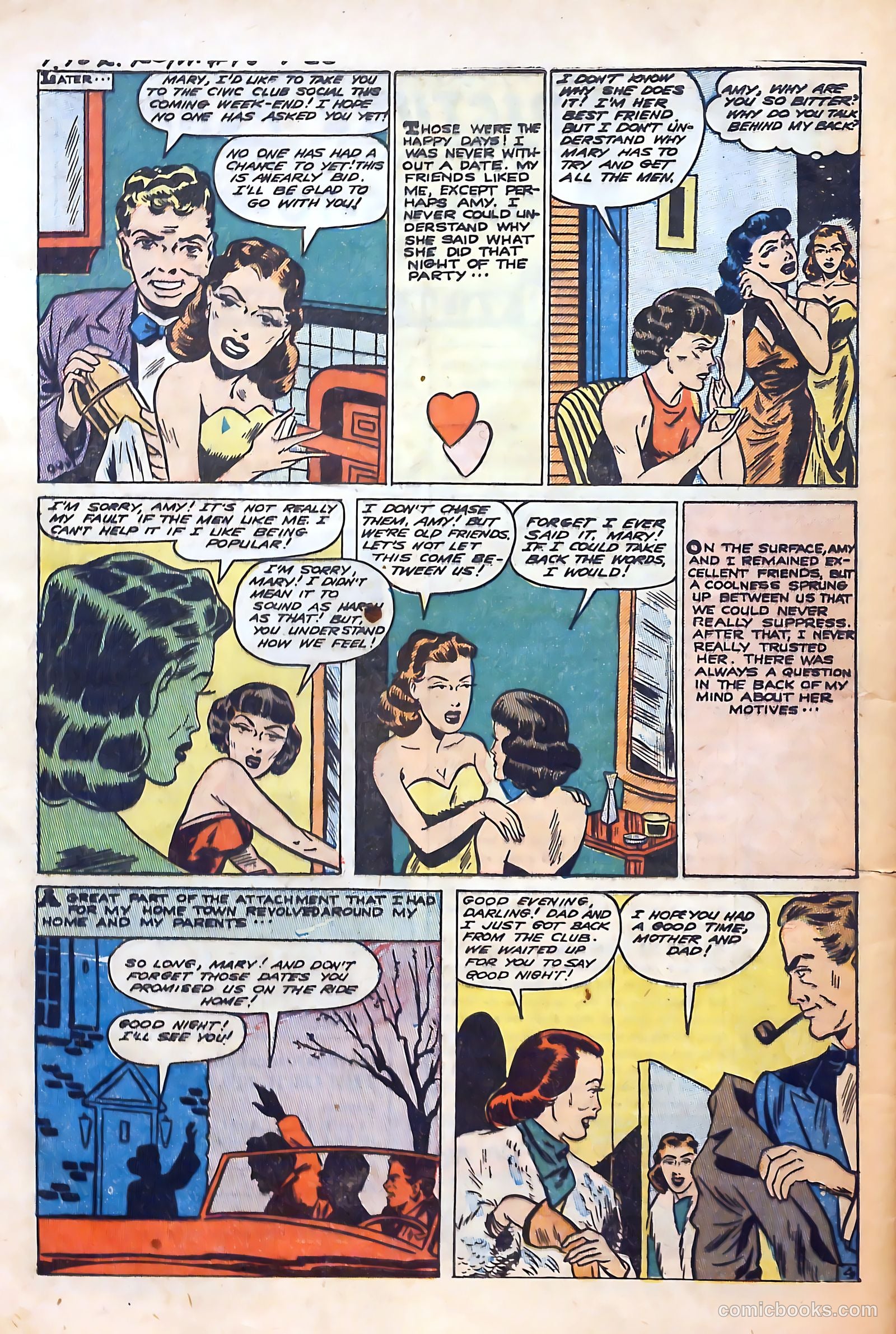 True-to-Life Romances #18 (1953) — page 28 of 36