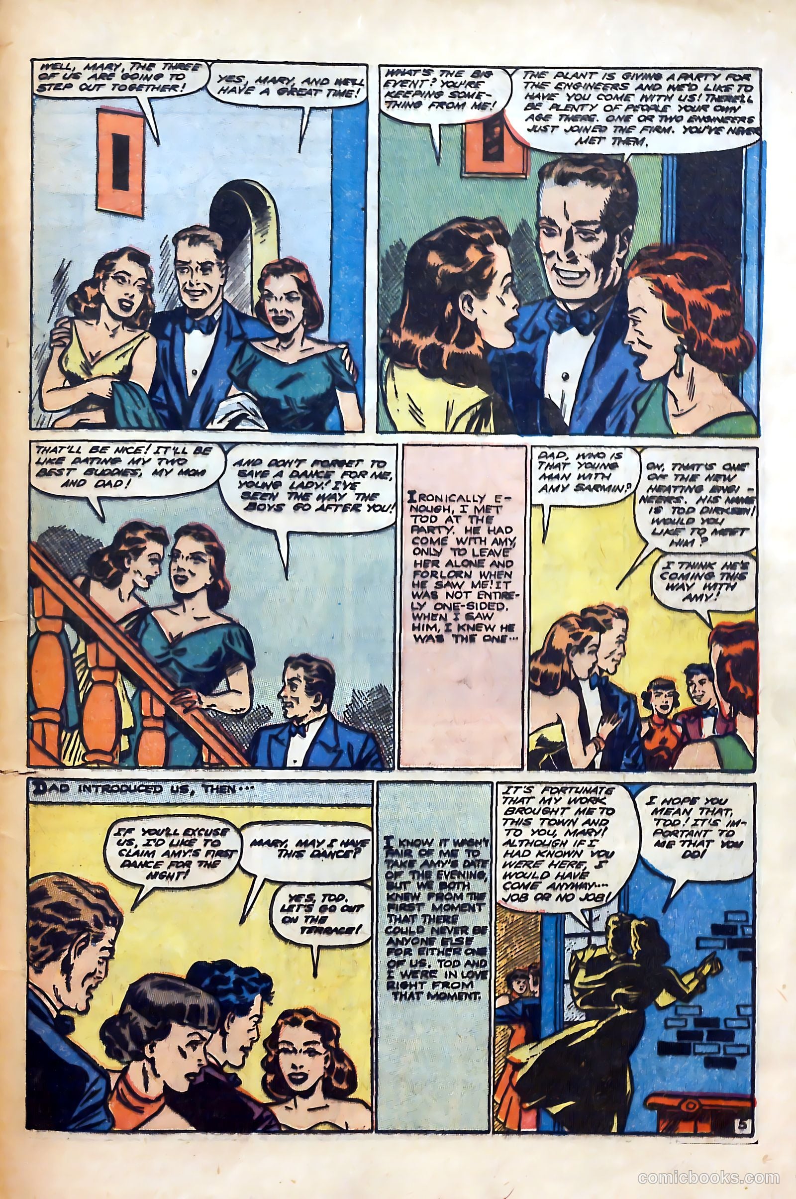 True-to-Life Romances #18 (1953) — page 29 of 36
