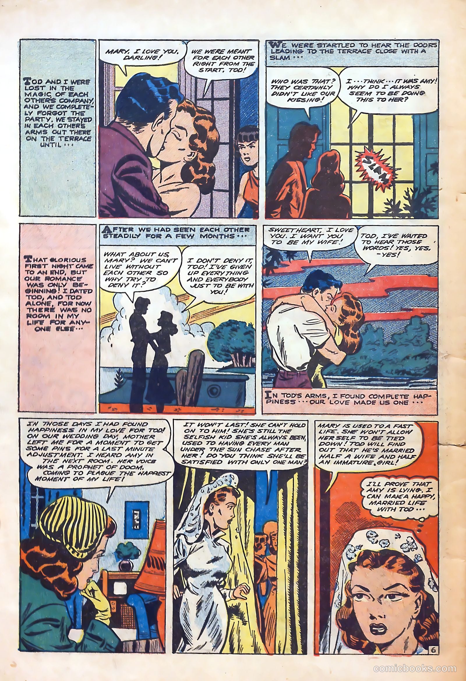 True-to-Life Romances #18 (1953) — page 30 of 36