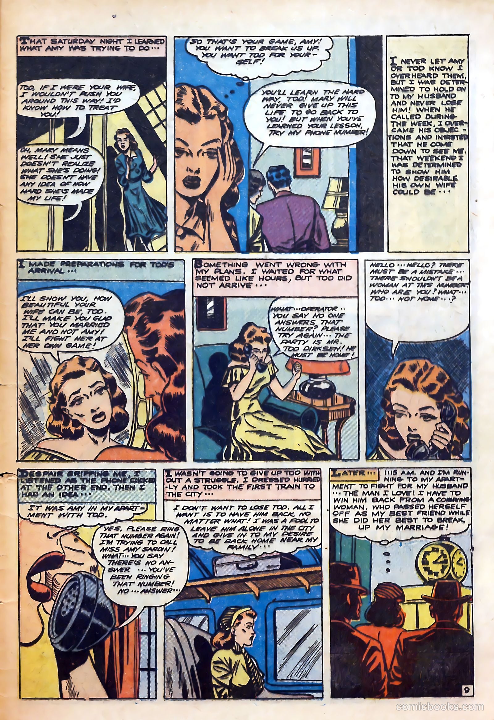 True-to-Life Romances #18 (1953) — page 33 of 36
