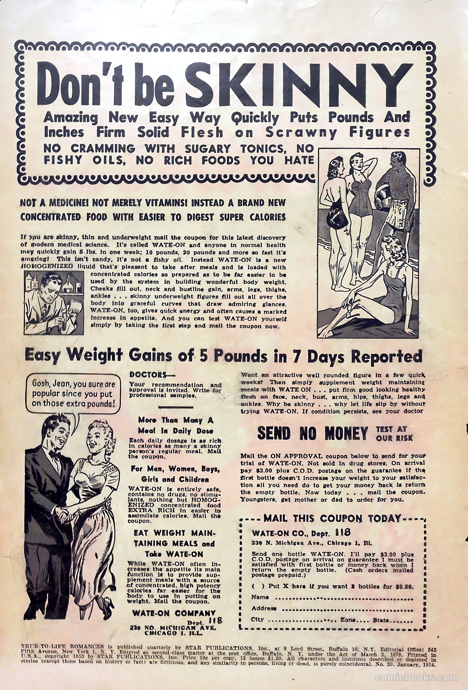 True-to-Life Romances #20 (1954) — page 2 of 36