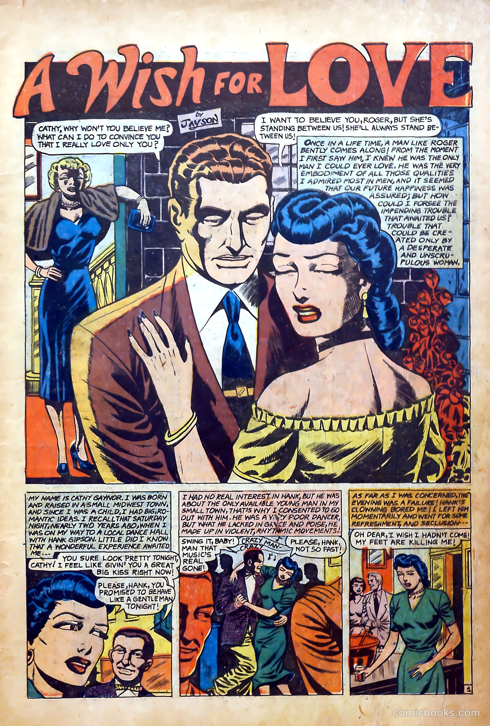 True-to-Life Romances #20 (1954) — page 3 of 36