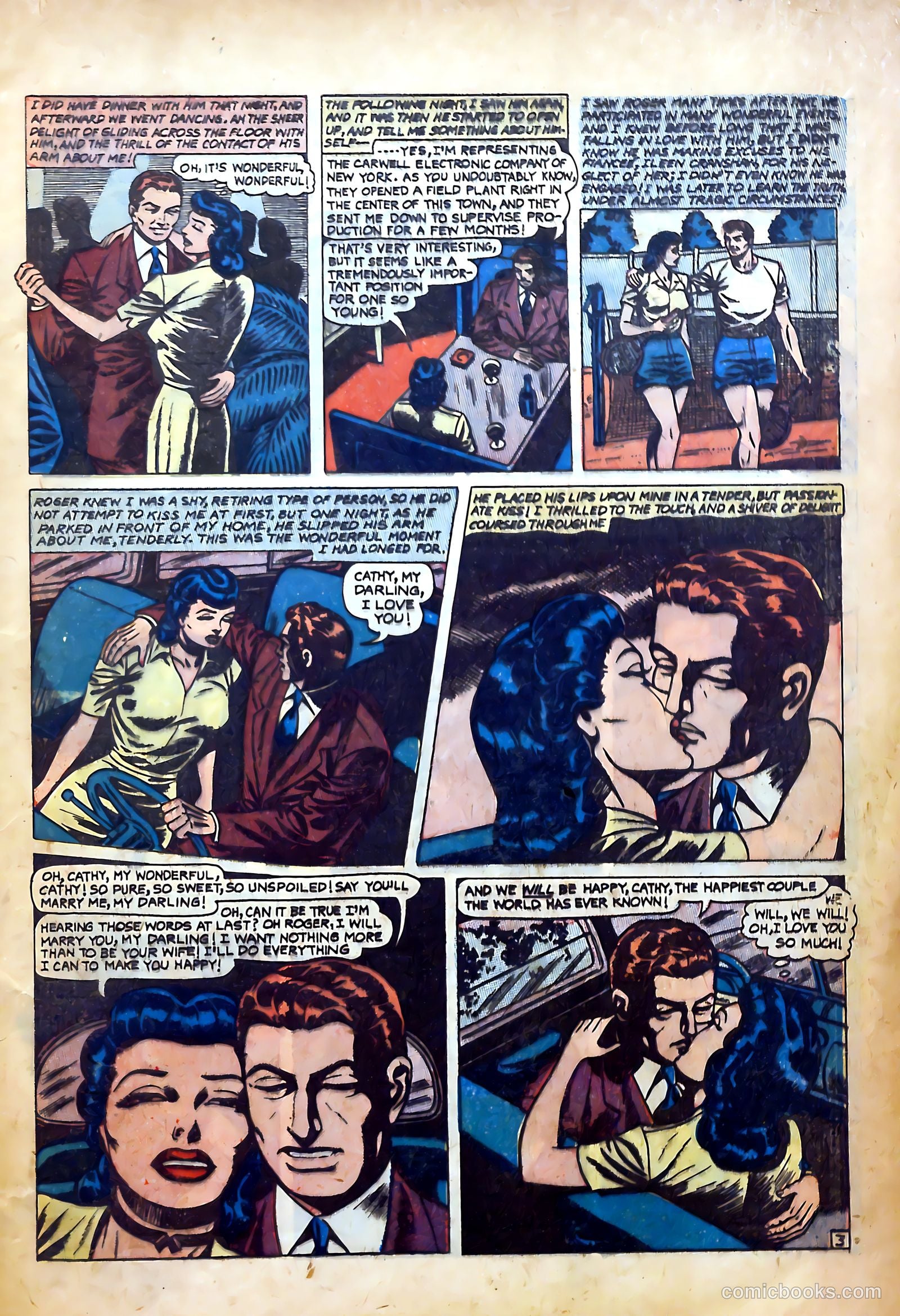 True-to-Life Romances #20 (1954) — page 5 of 36
