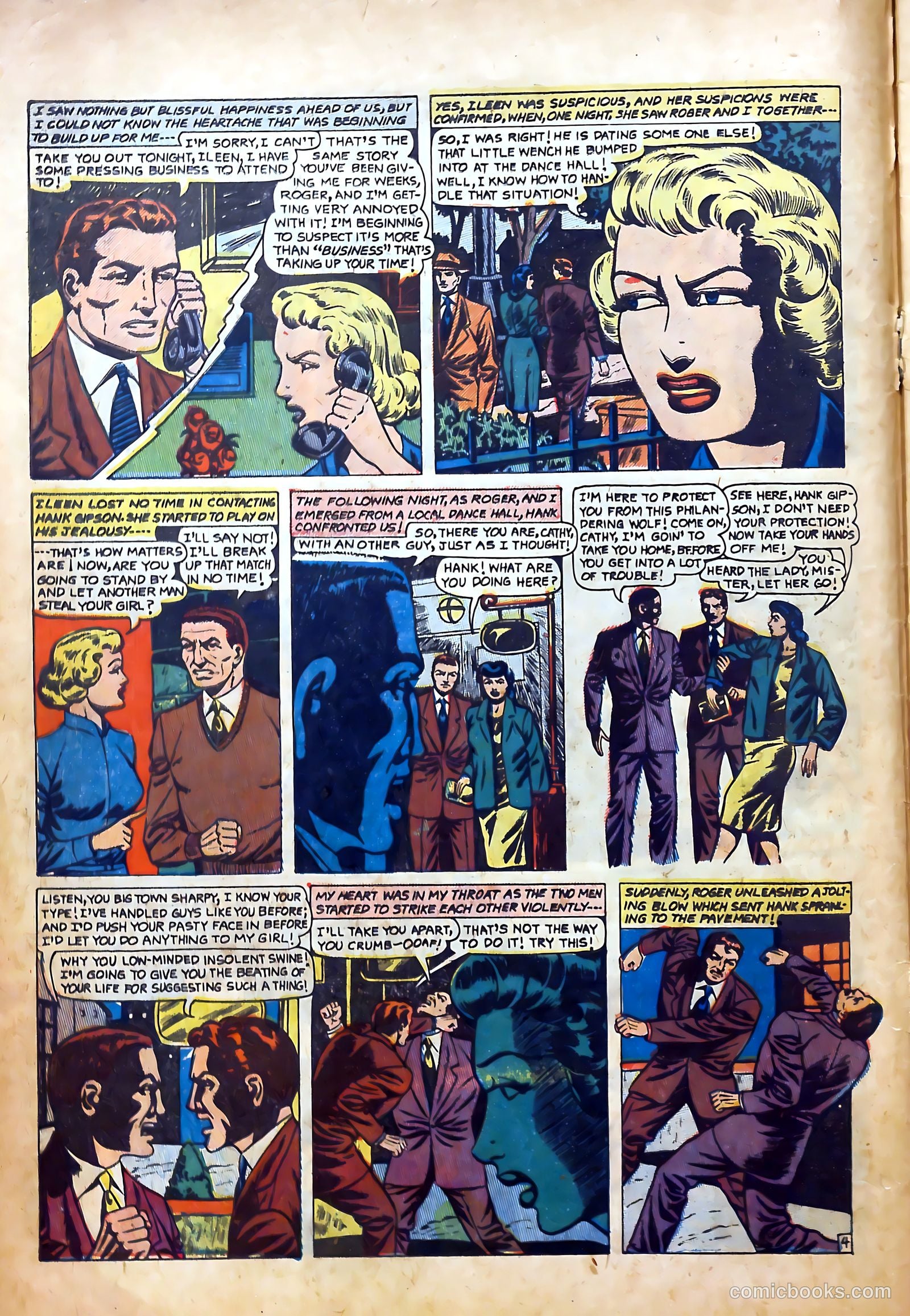 True-to-Life Romances #20 (1954) — page 6 of 36
