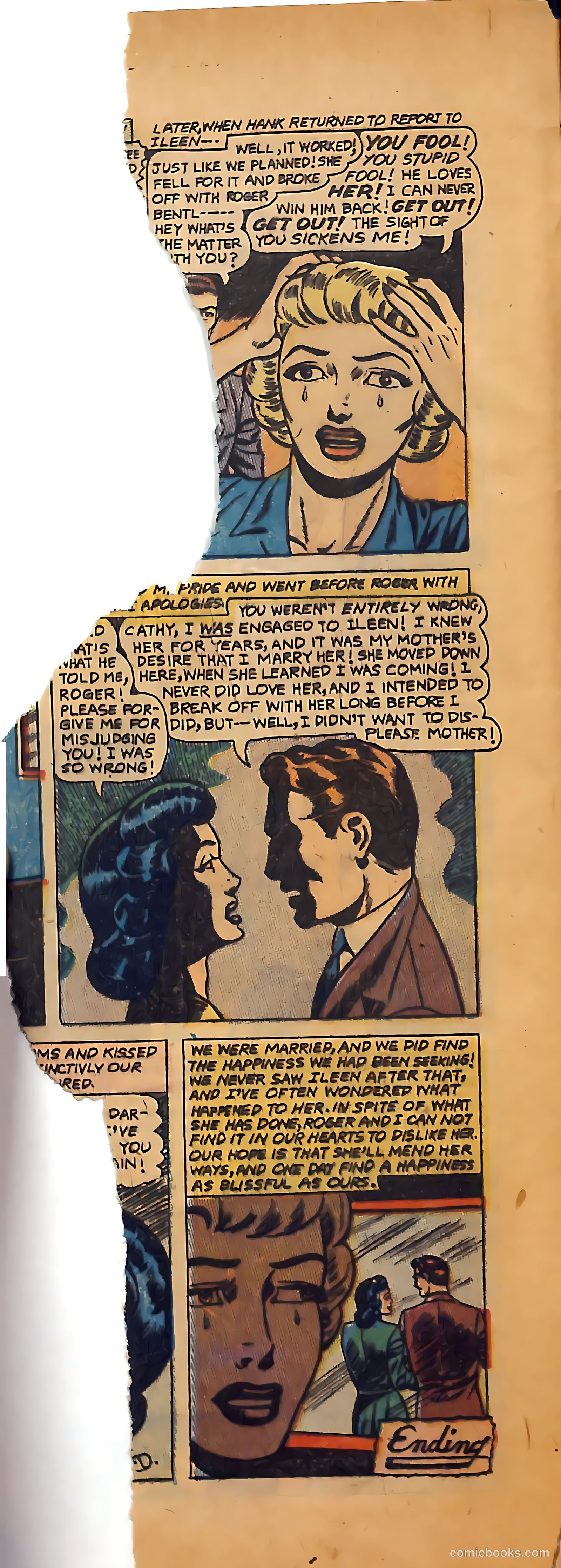 True-to-Life Romances #20 (1954) — page 8 of 36
