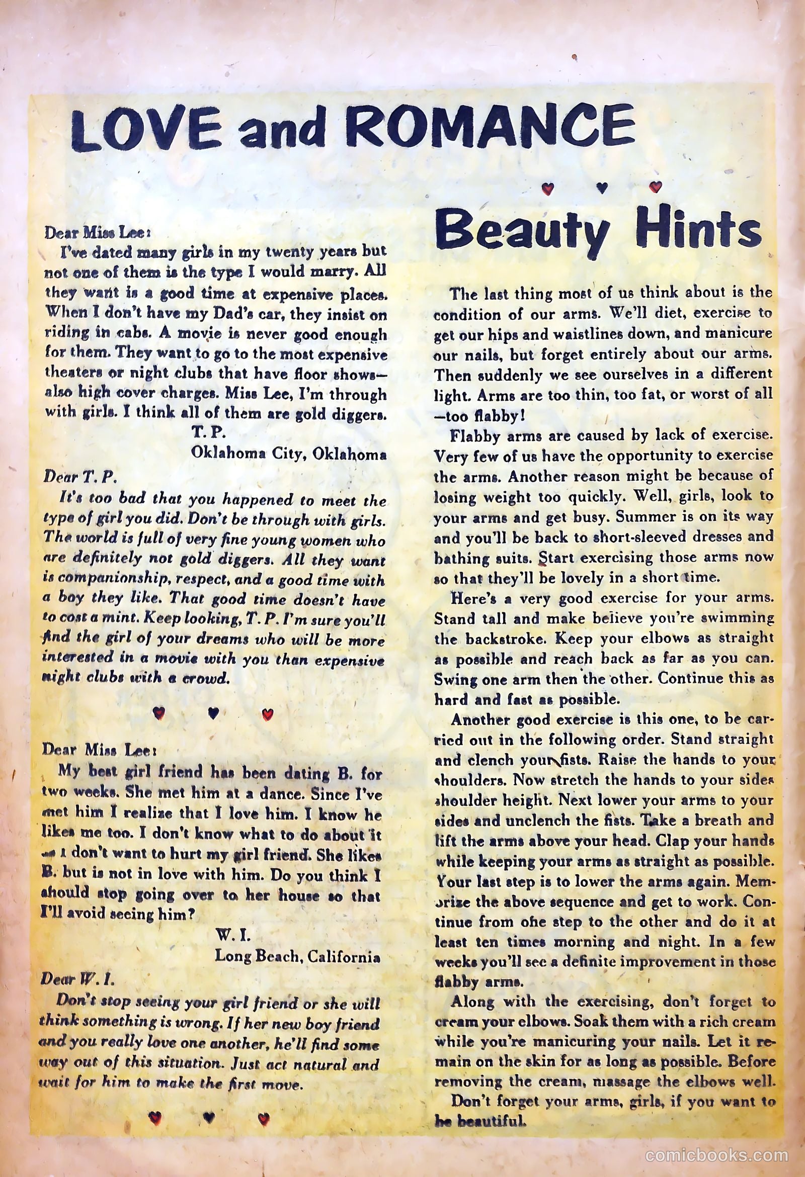 True-to-Life Romances #20 (1954) — page 12 of 36