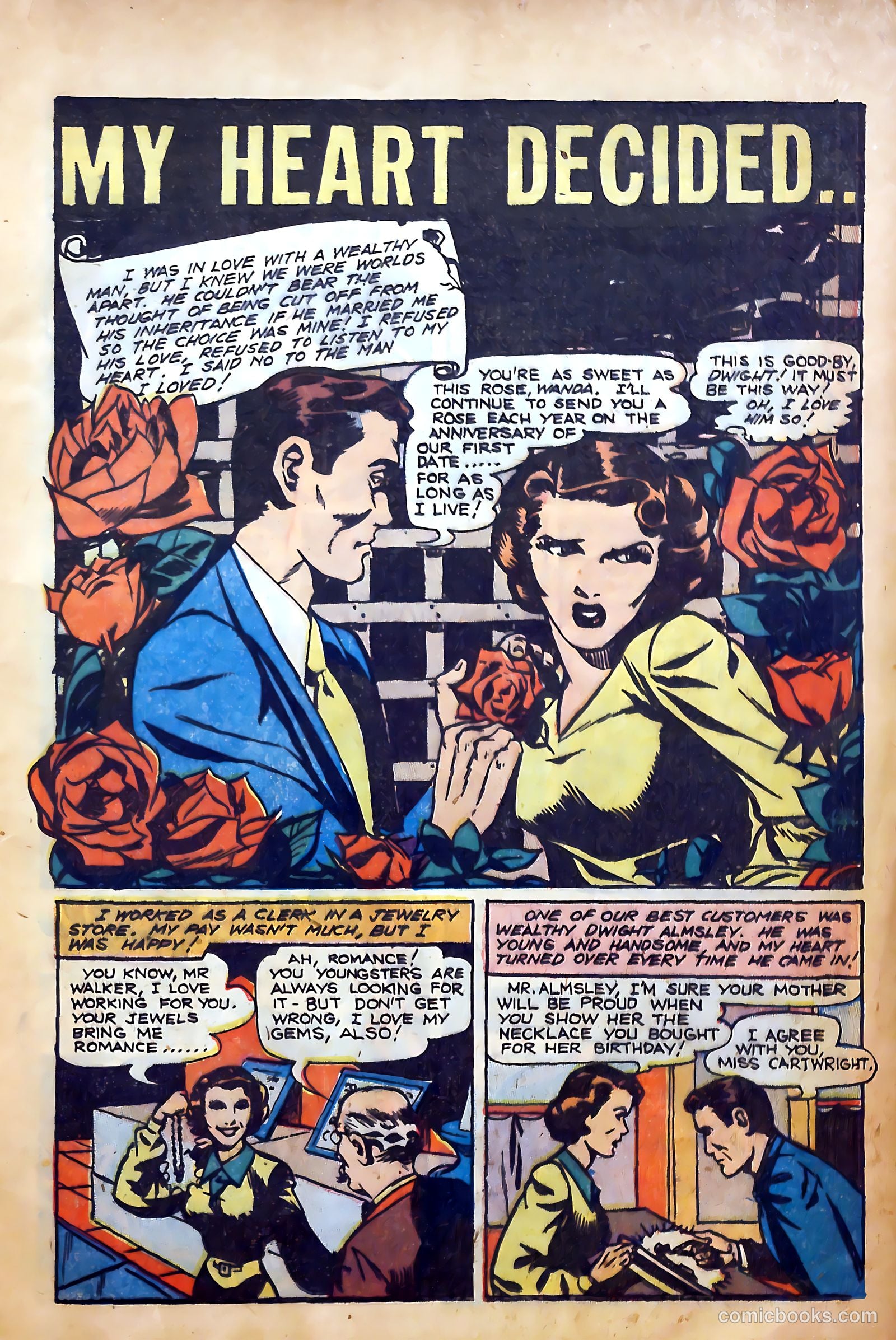 True-to-Life Romances #20 (1954) — page 13 of 36