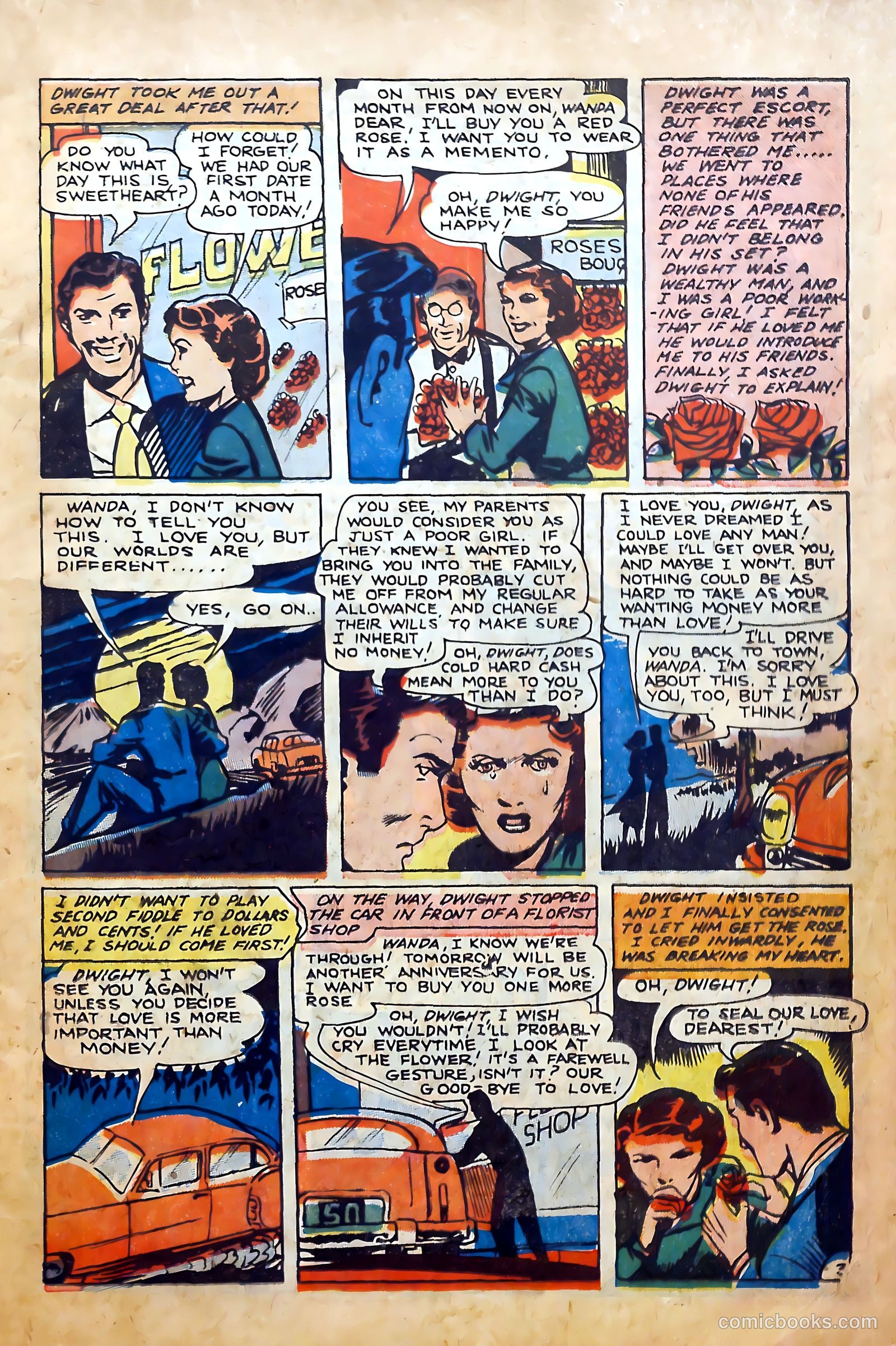 True-to-Life Romances #20 (1954) — page 15 of 36