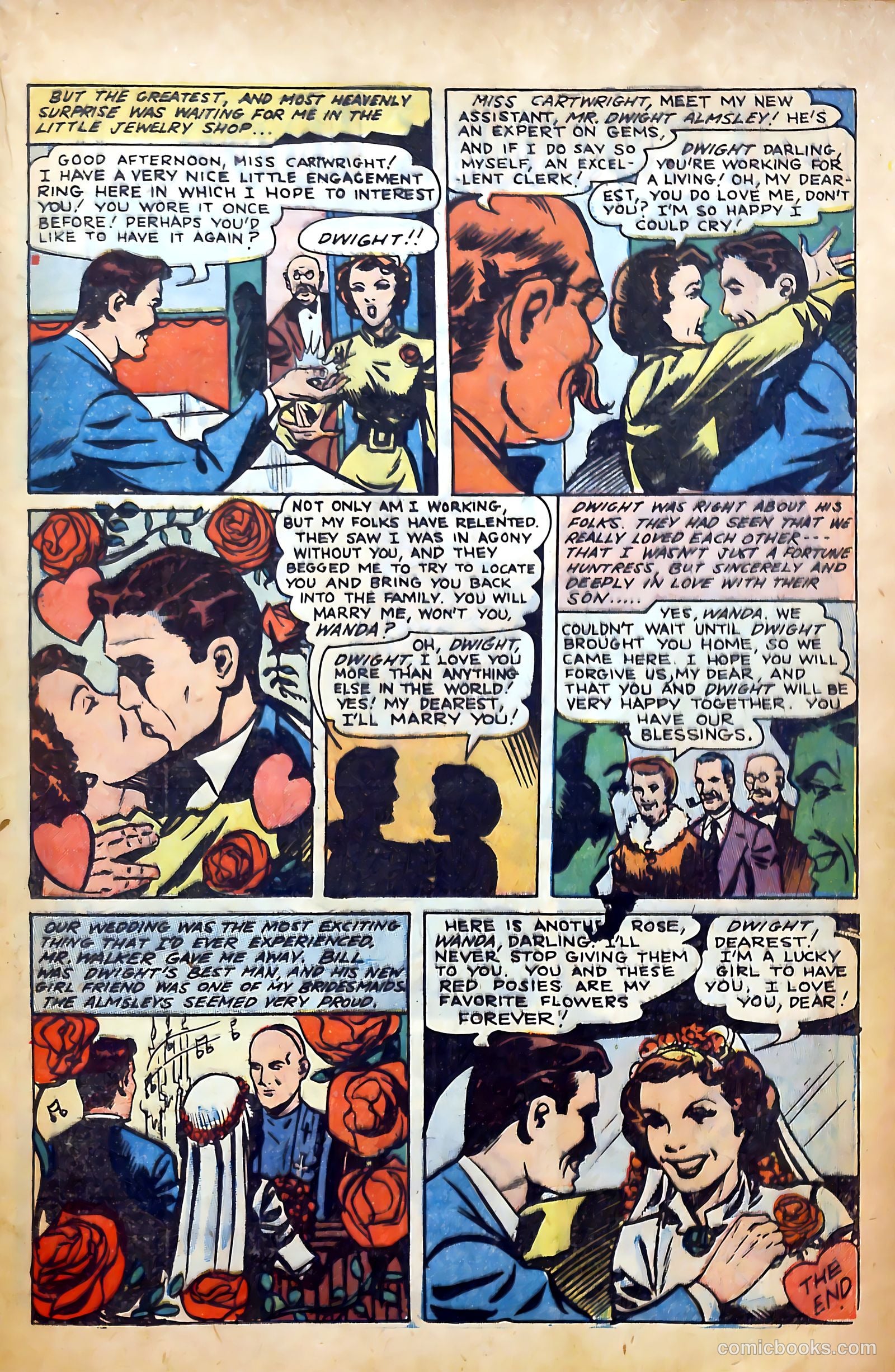 True-to-Life Romances #20 (1954) — page 21 of 36