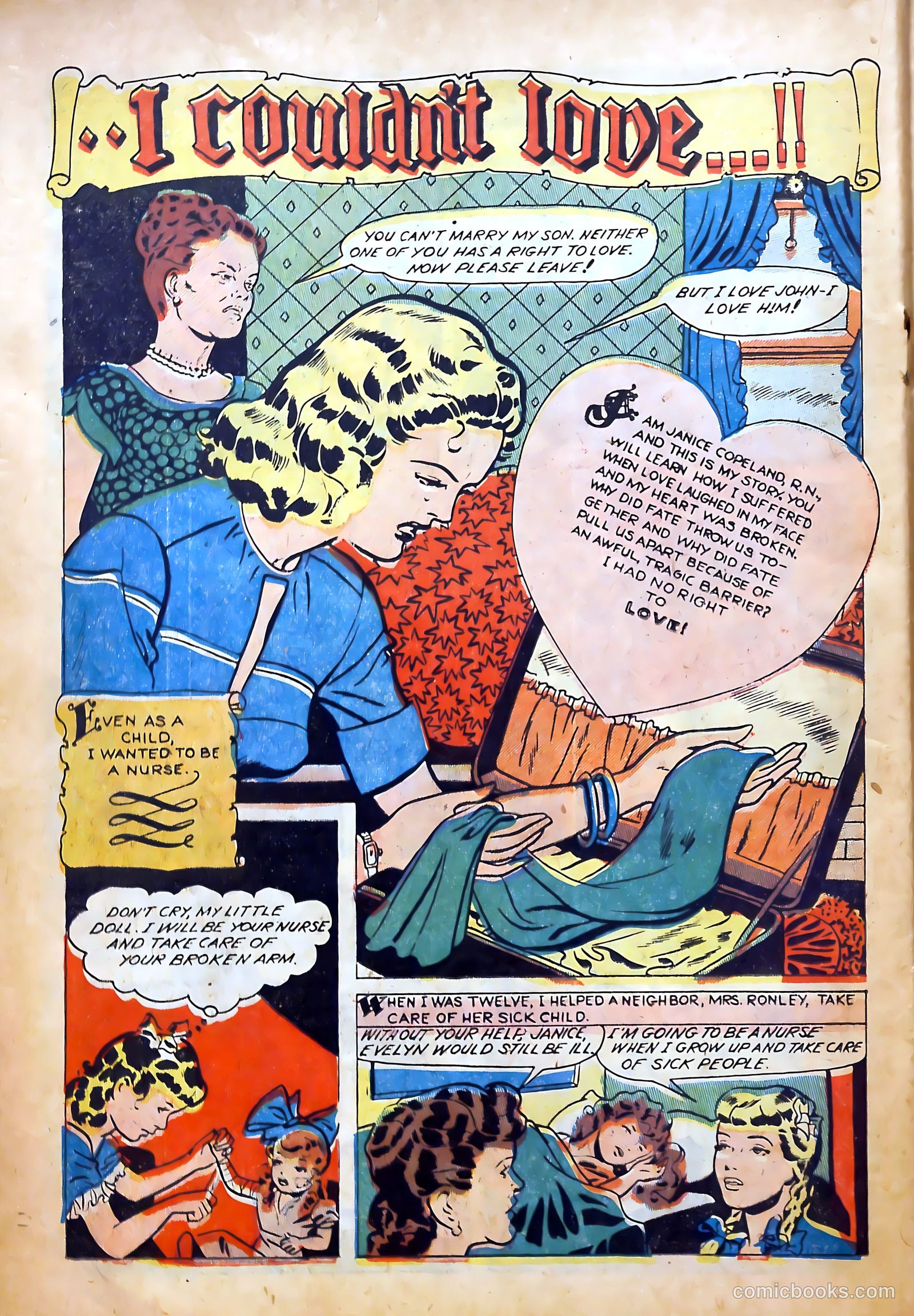 True-to-Life Romances #20 (1954) — page 22 of 36