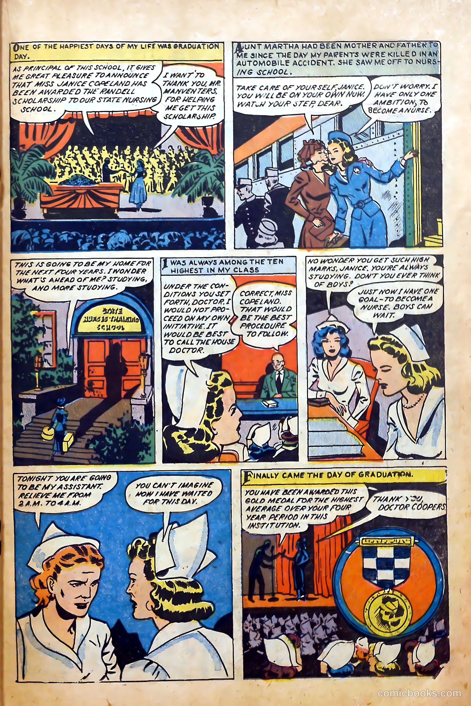 True-to-Life Romances #20 (1954) — page 23 of 36
