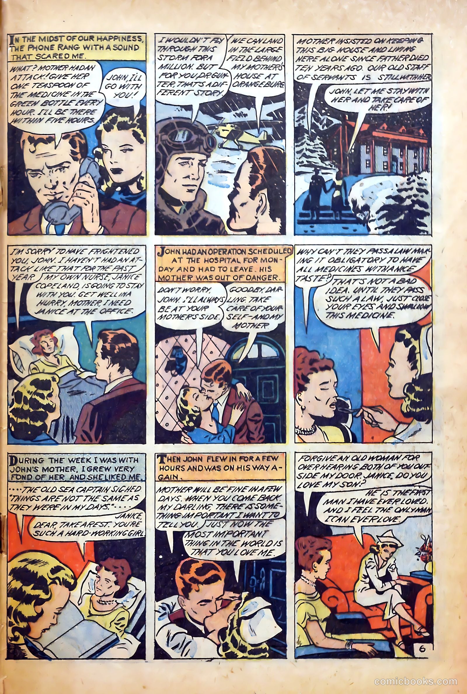 True-to-Life Romances #20 (1954) — page 29 of 36