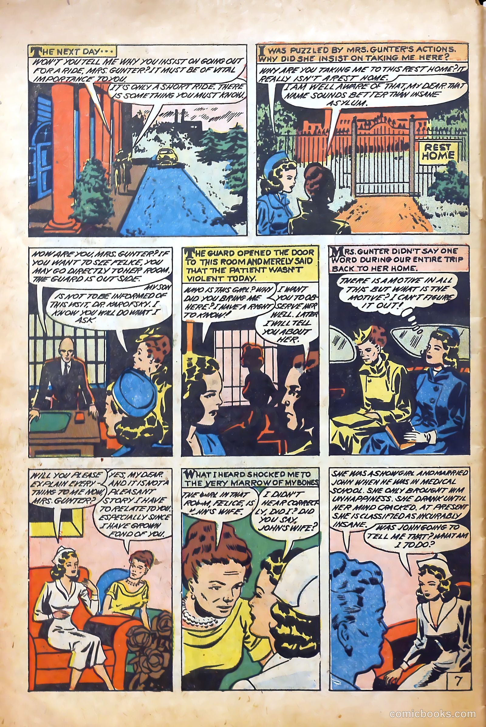 True-to-Life Romances #20 (1954) — page 30 of 36