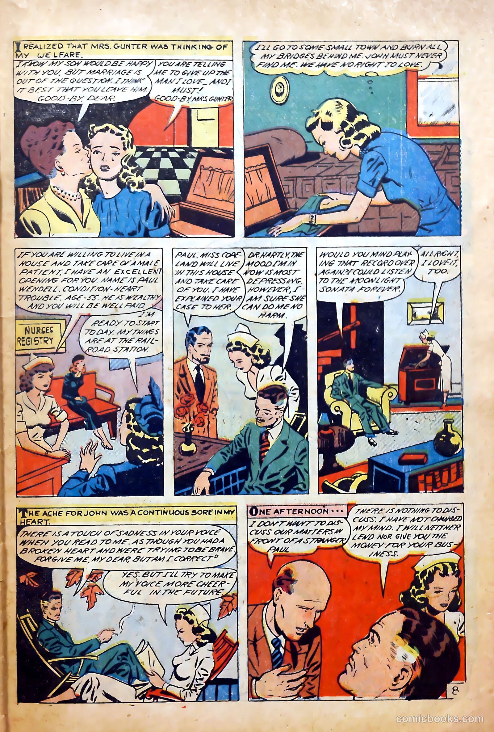 True-to-Life Romances #20 (1954) — page 31 of 36