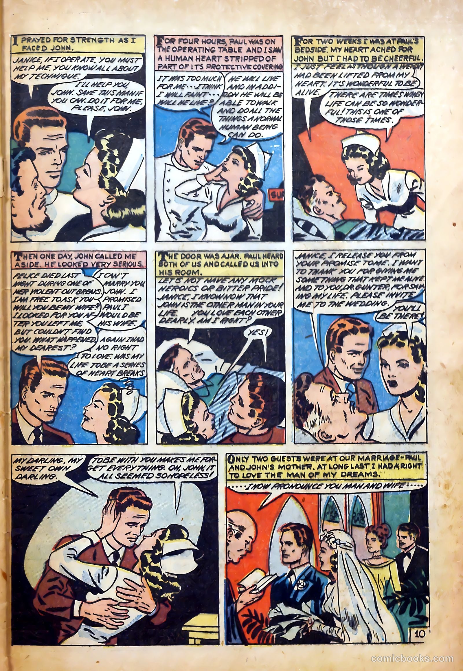 True-to-Life Romances #20 (1954) — page 33 of 36