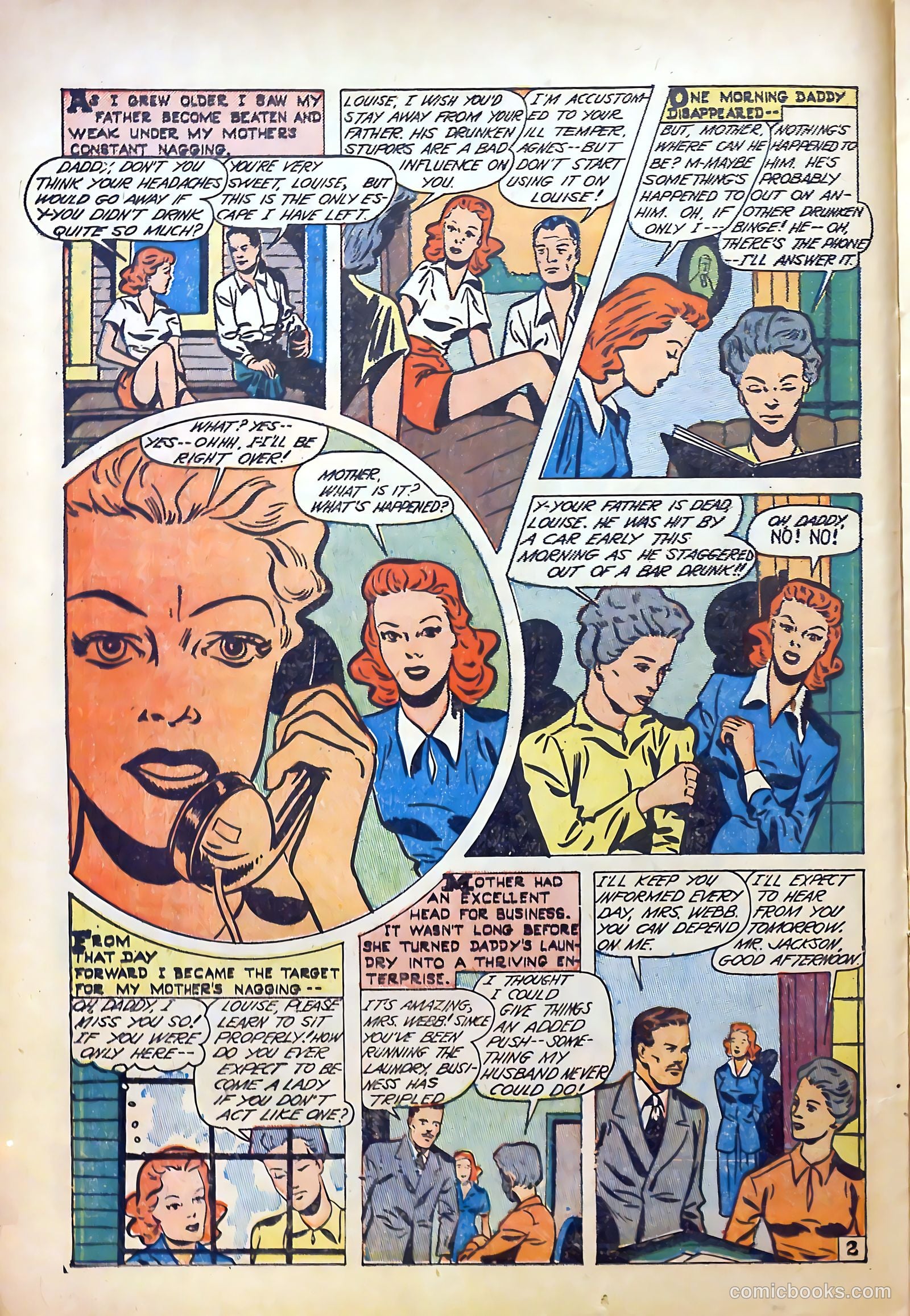 True-to-Life Romances #22 (1954) — page 14 of 36