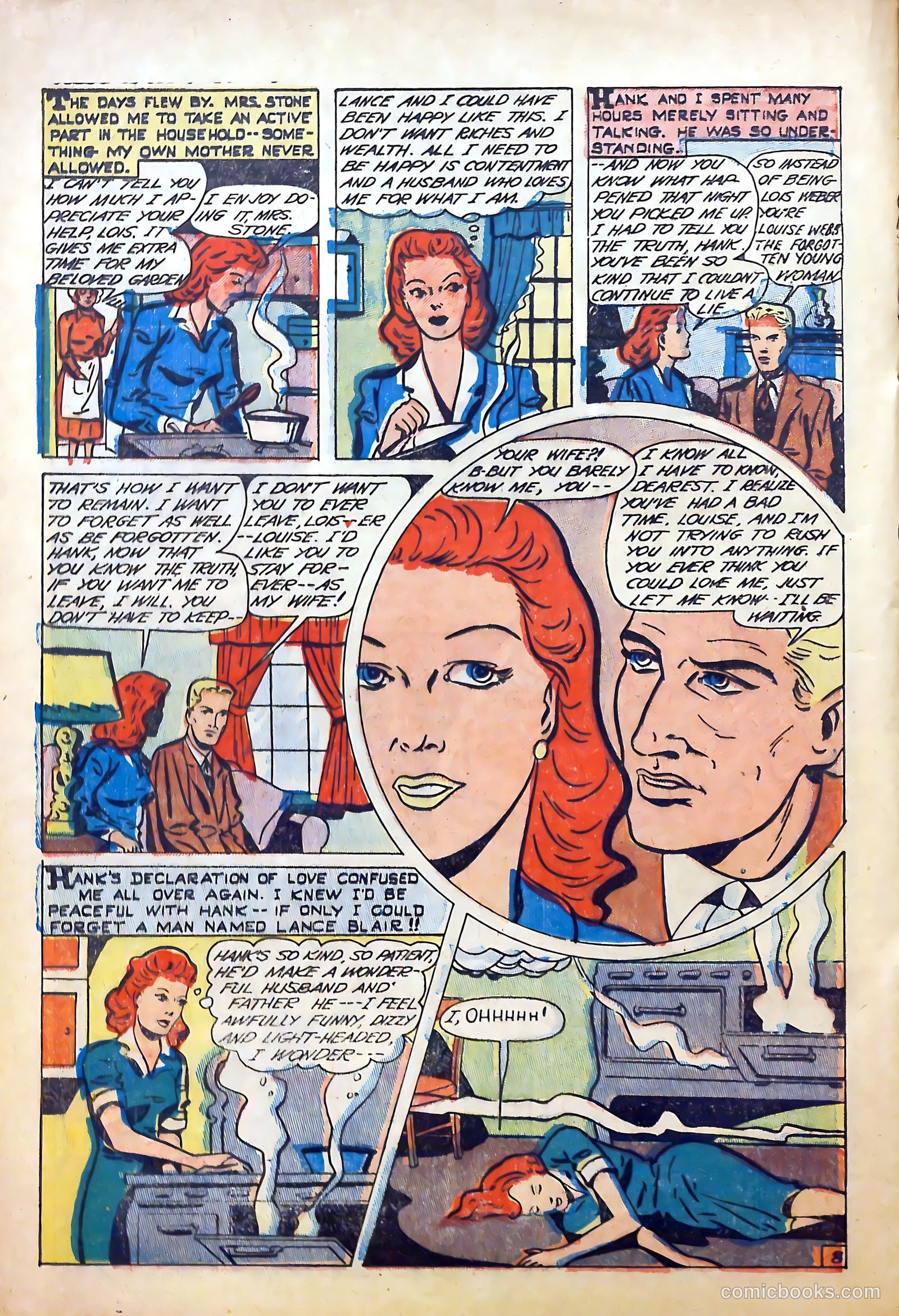 True-to-Life Romances #22 (1954) — page 20 of 36