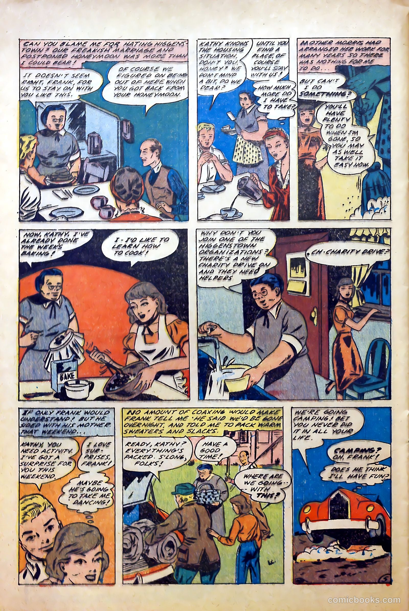 True-to-Life Romances #22 (1954) — page 28 of 36