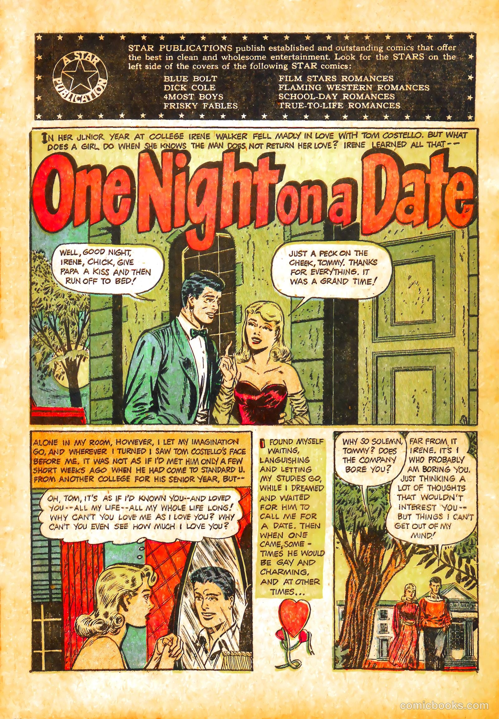 True-to-Life Romances #3 (1950) — page 3 of 36