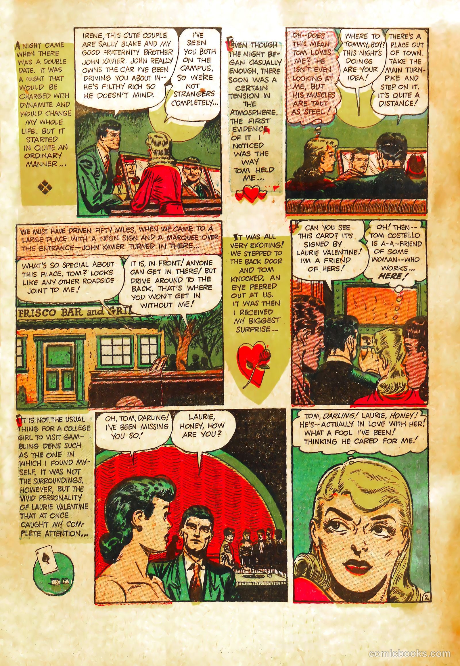 True-to-Life Romances #3 (1950) — page 4 of 36