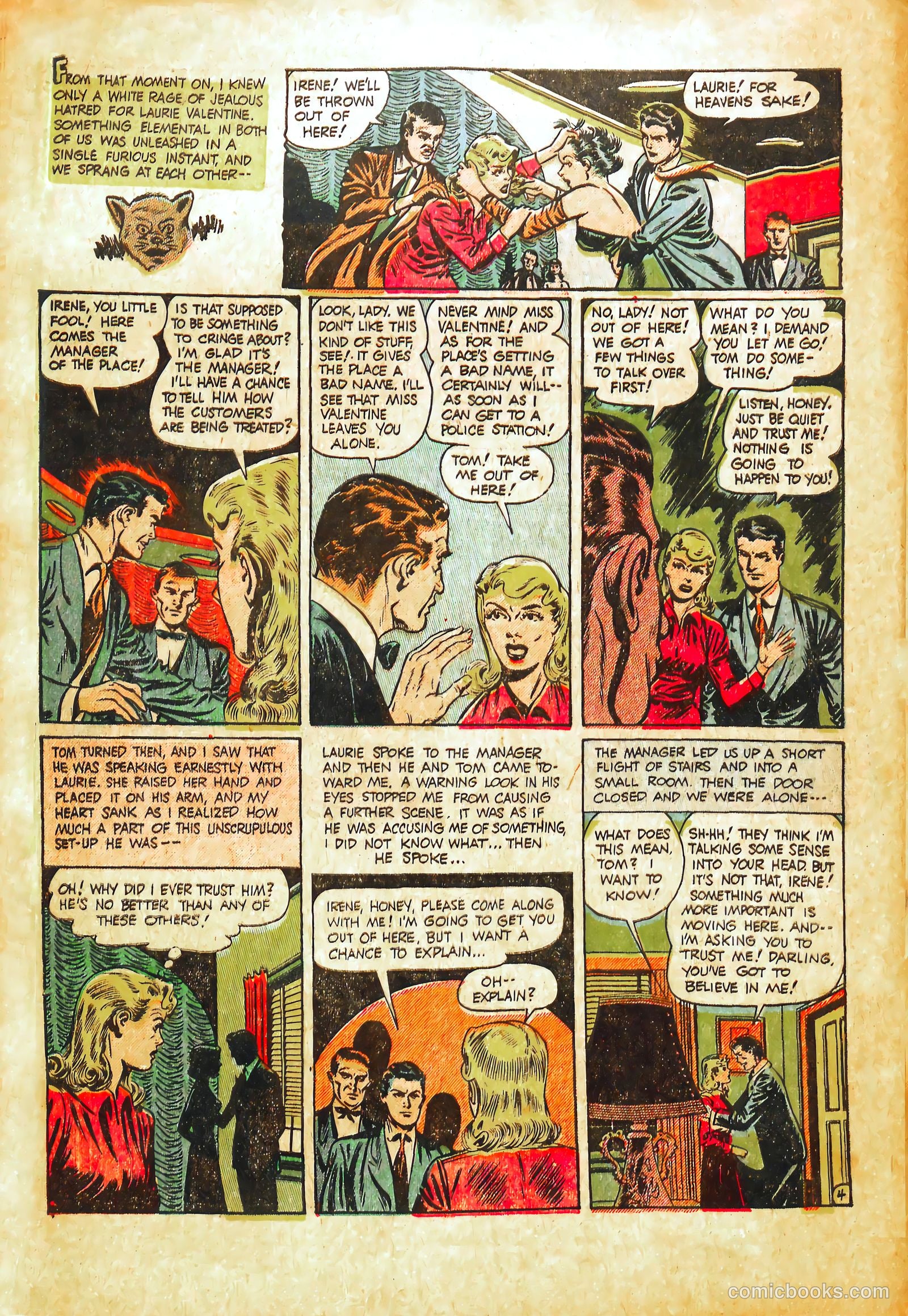True-to-Life Romances #3 (1950) — page 6 of 36