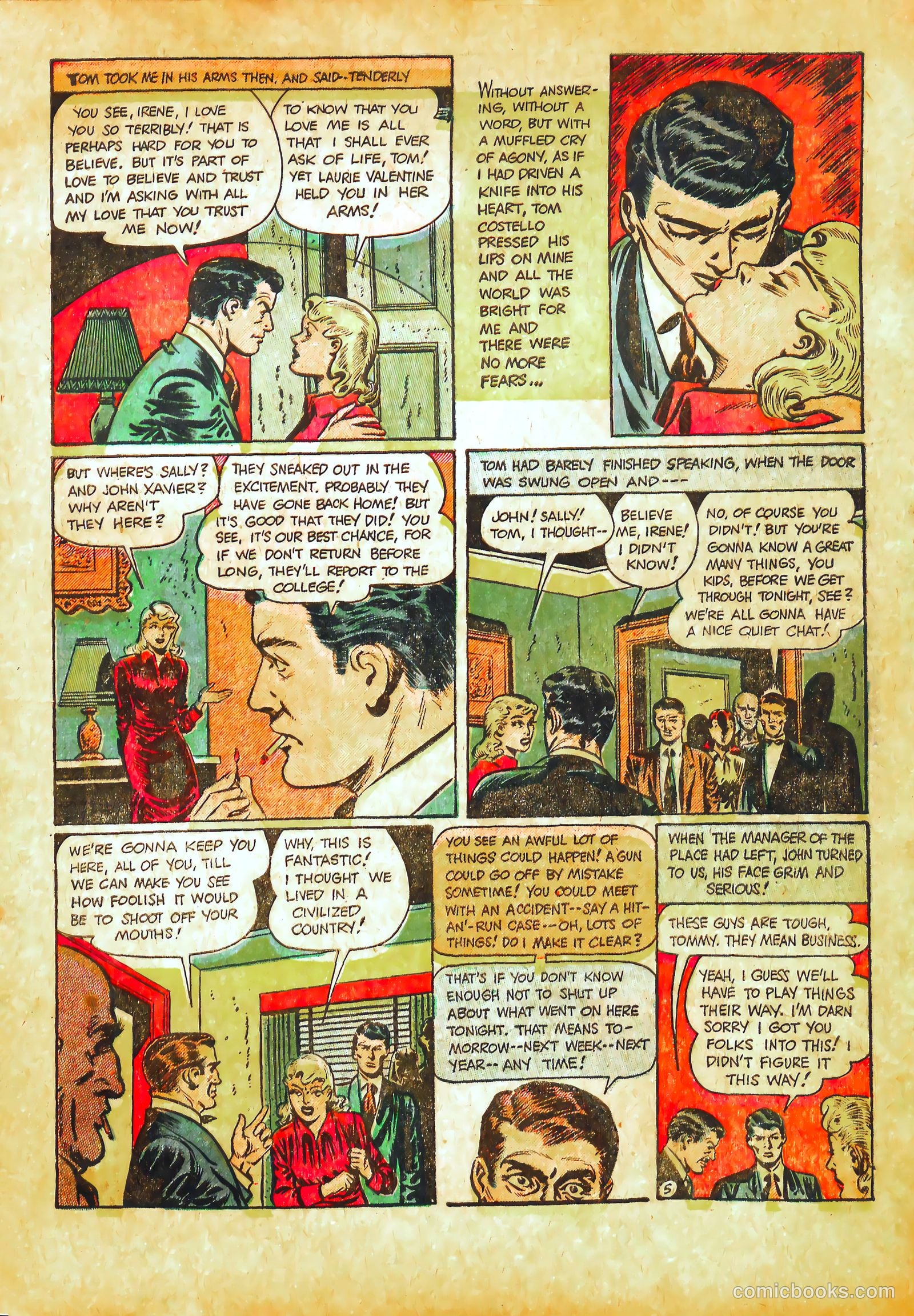 True-to-Life Romances #3 (1950) — page 7 of 36