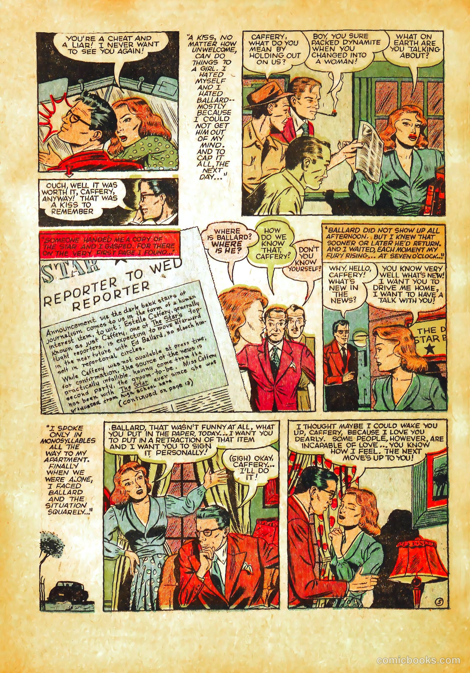 True-to-Life Romances #3 (1950) — page 15 of 36