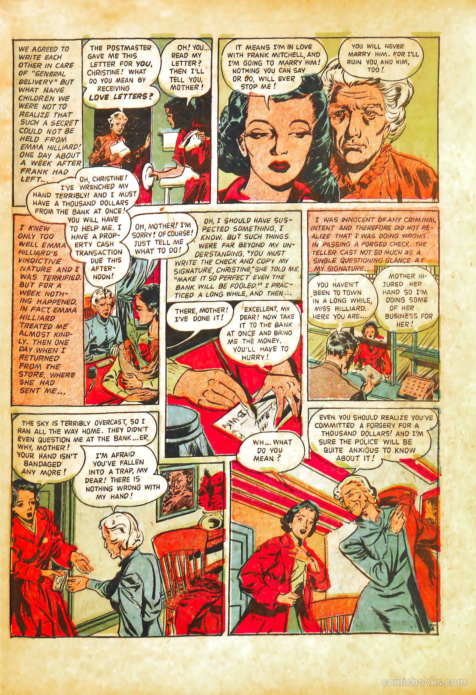 True-to-Life Romances #3 (1950) — page 21 of 36