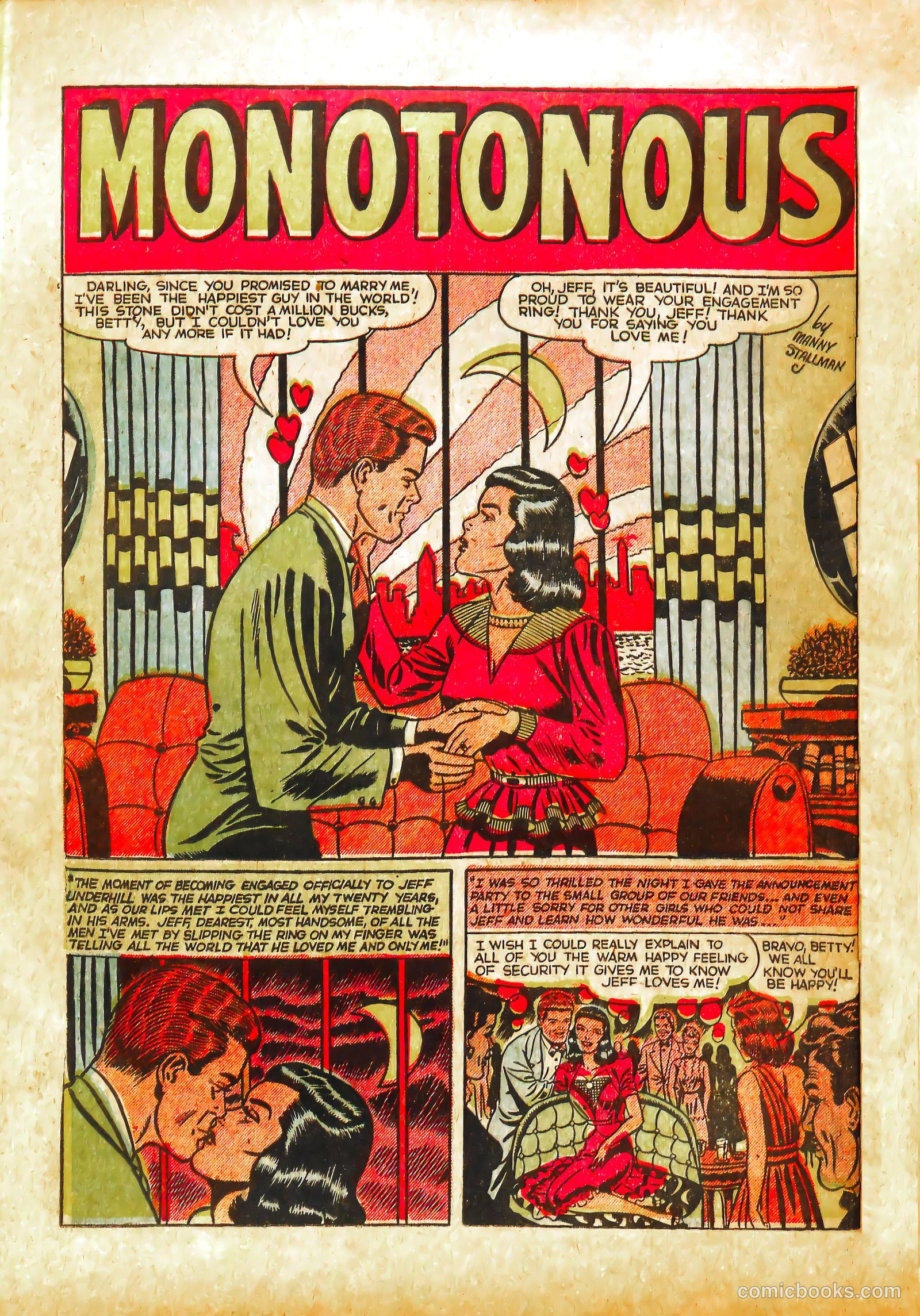 True-to-Life Romances #3 (1950) — page 26 of 36