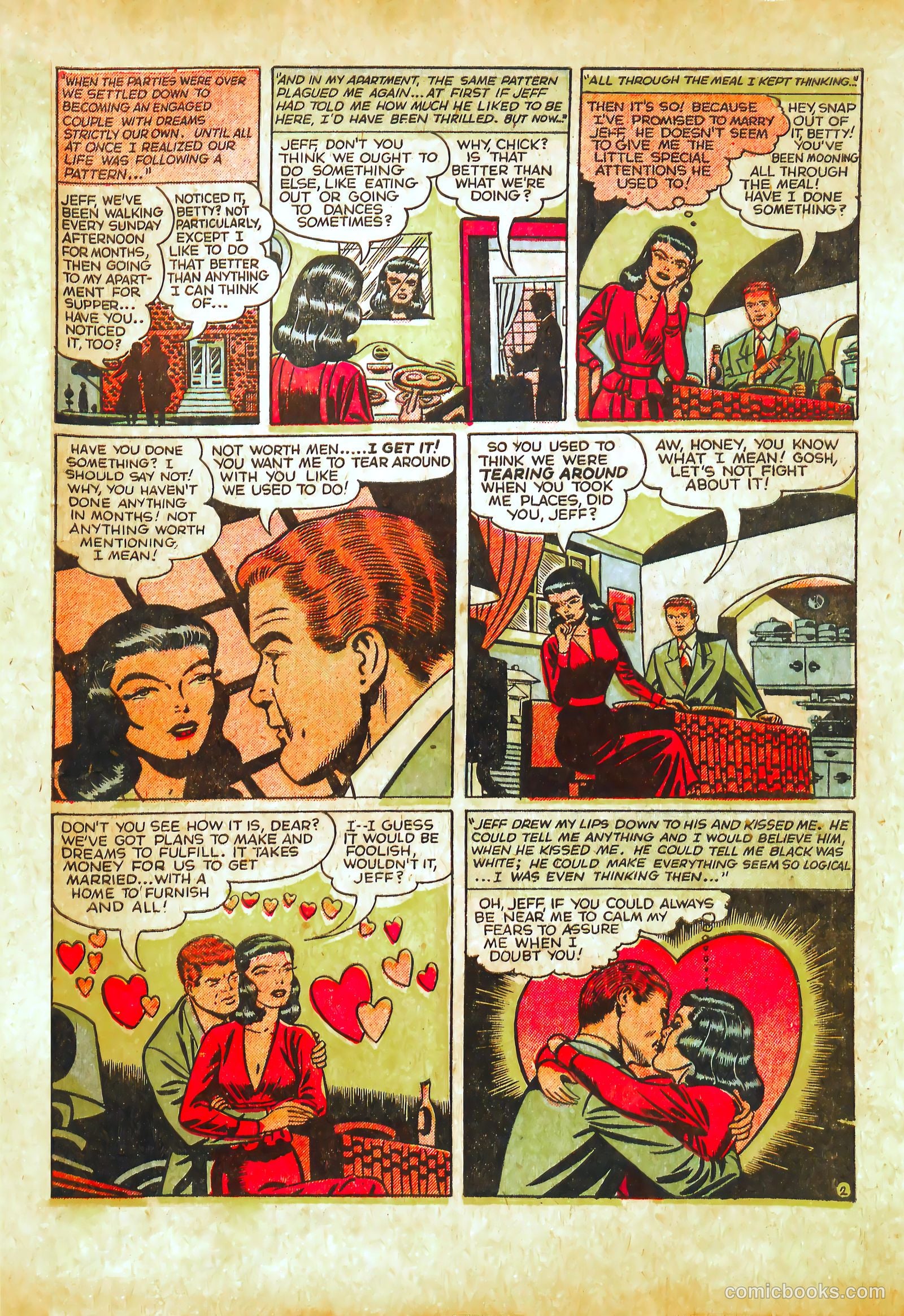 True-to-Life Romances #3 (1950) — page 27 of 36