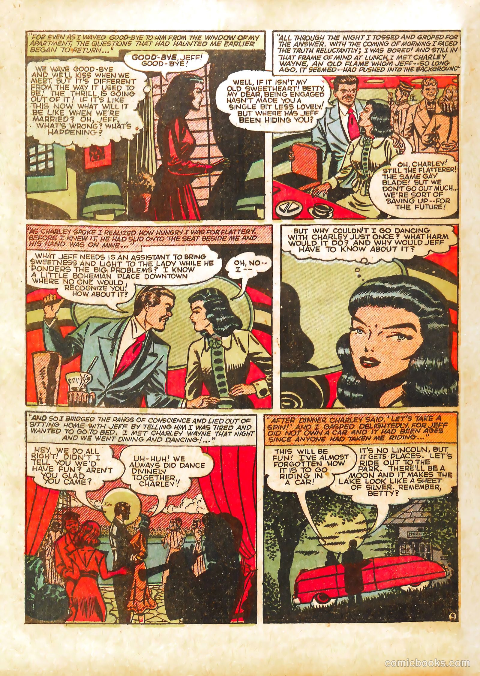 True-to-Life Romances #3 (1950) — page 28 of 36
