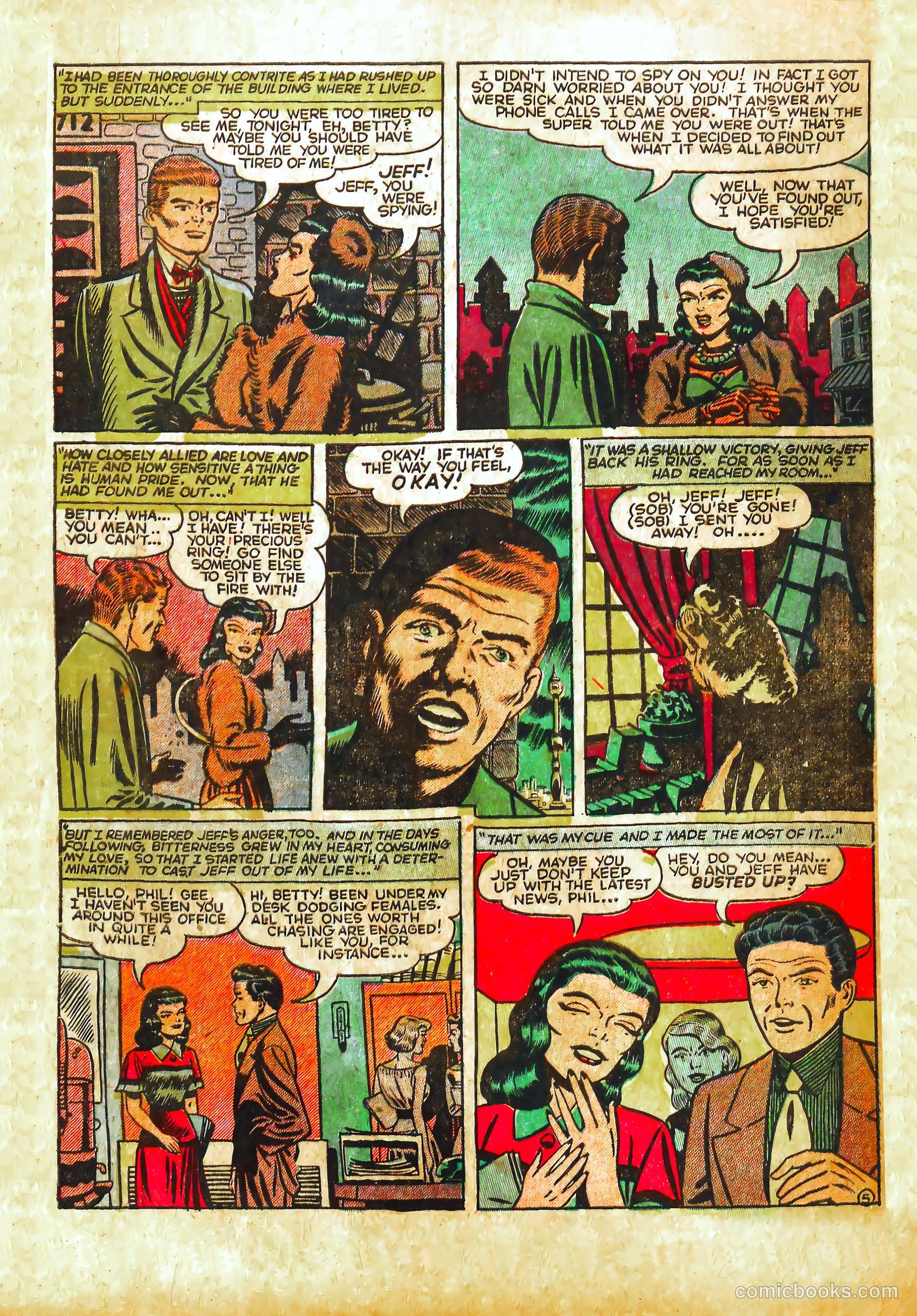 True-to-Life Romances #3 (1950) — page 30 of 36