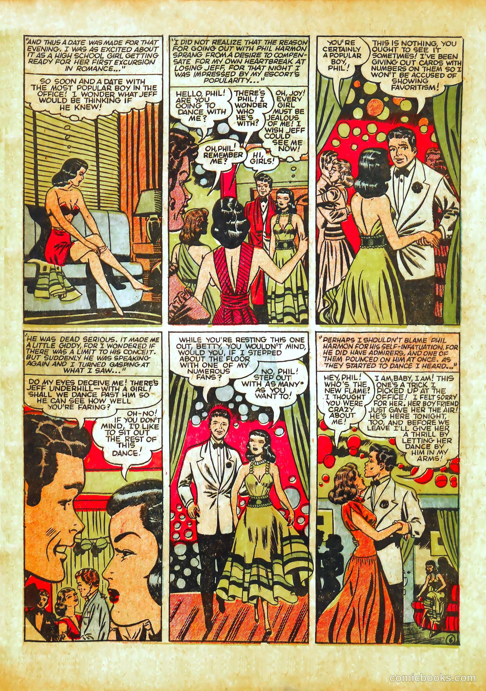 True-to-Life Romances #3 (1950) — page 31 of 36