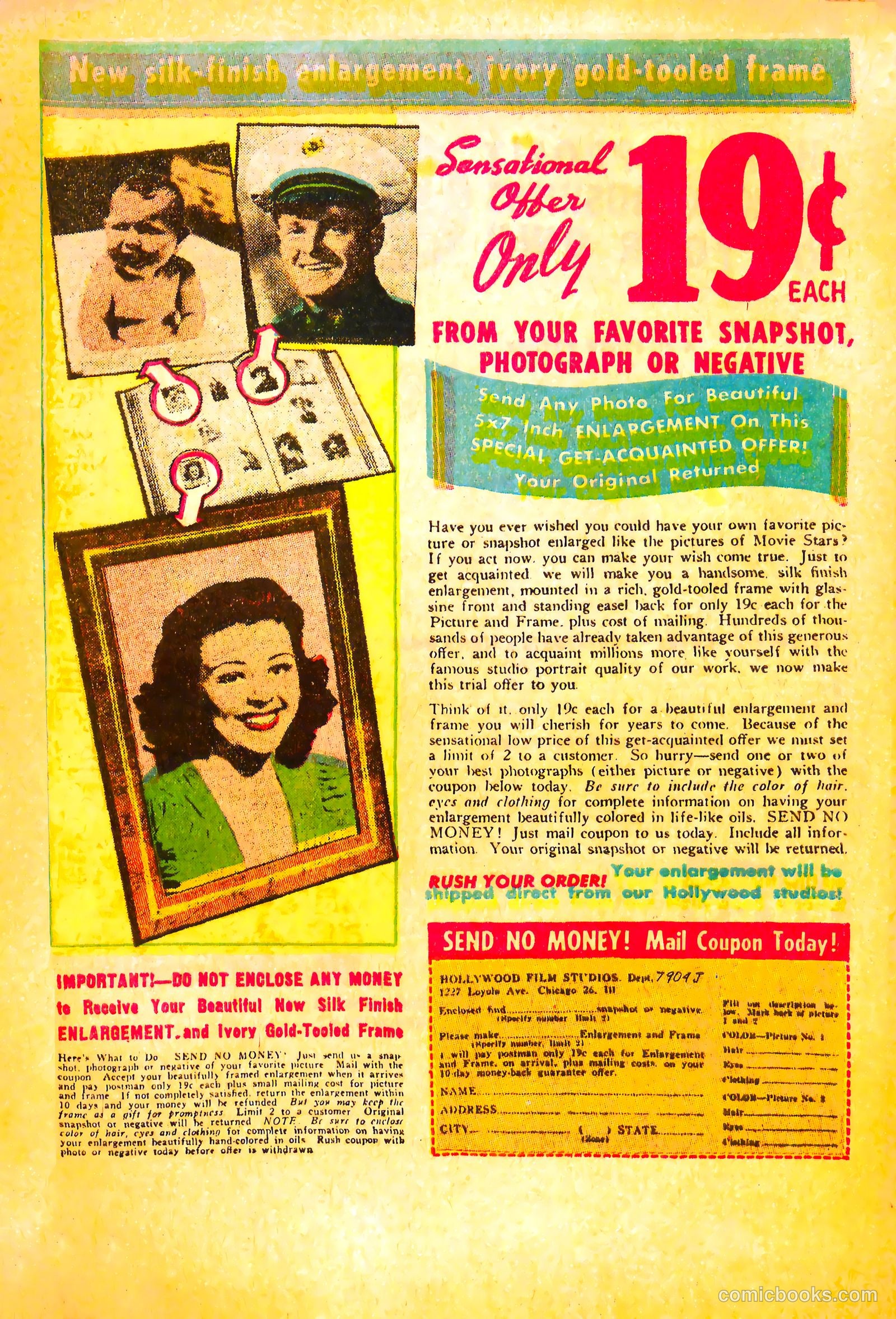 True-to-Life Romances #3 (1950) — page 33 of 36