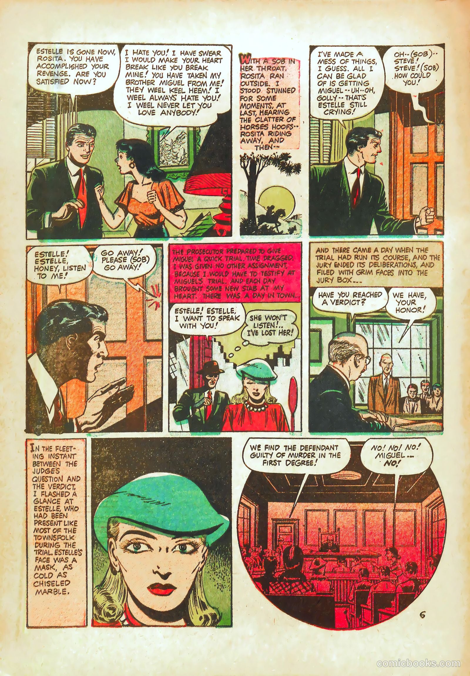 True-to-Life Romances #4 (1950) — page 8 of 36
