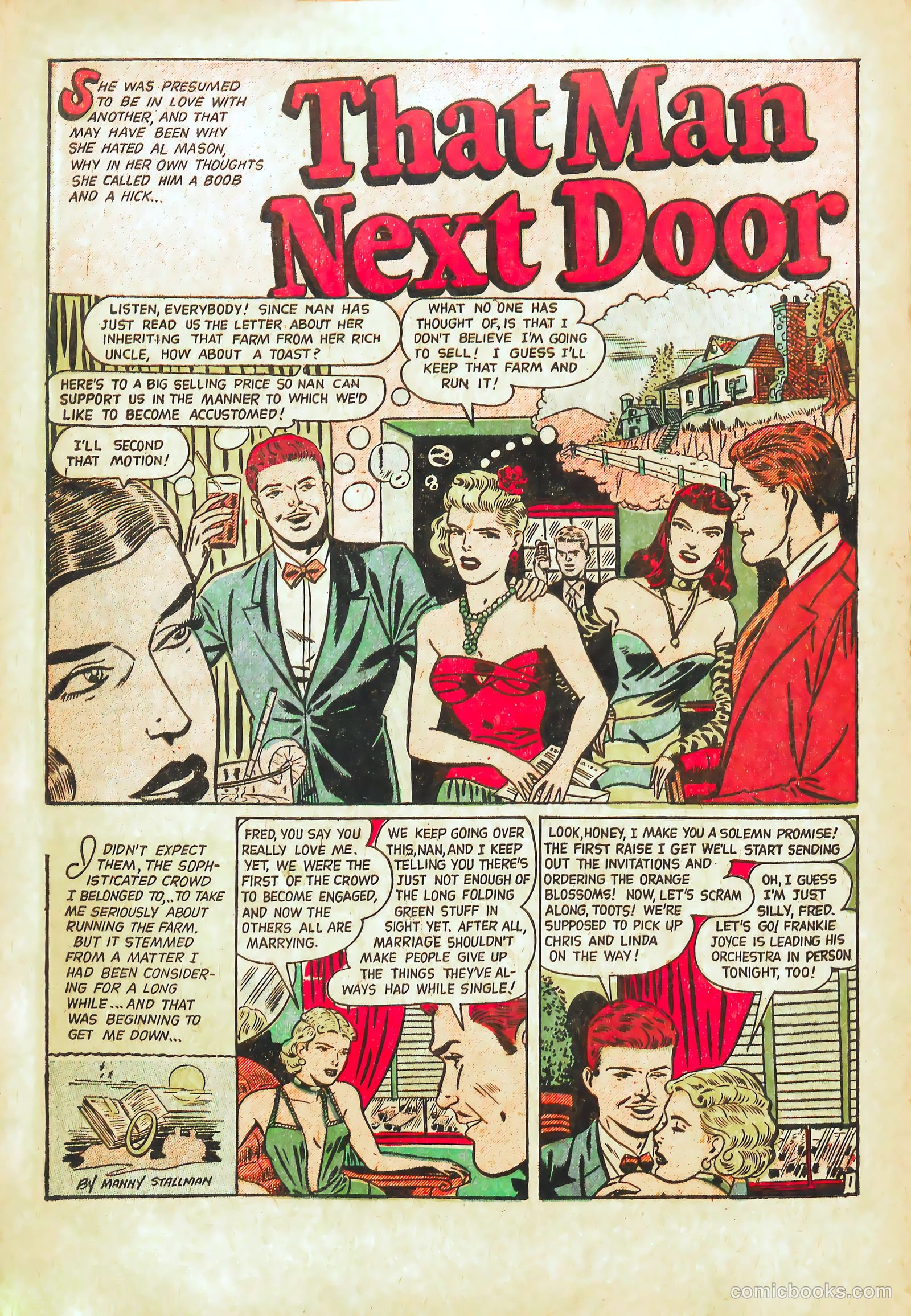 True-to-Life Romances #4 (1950) — page 18 of 36