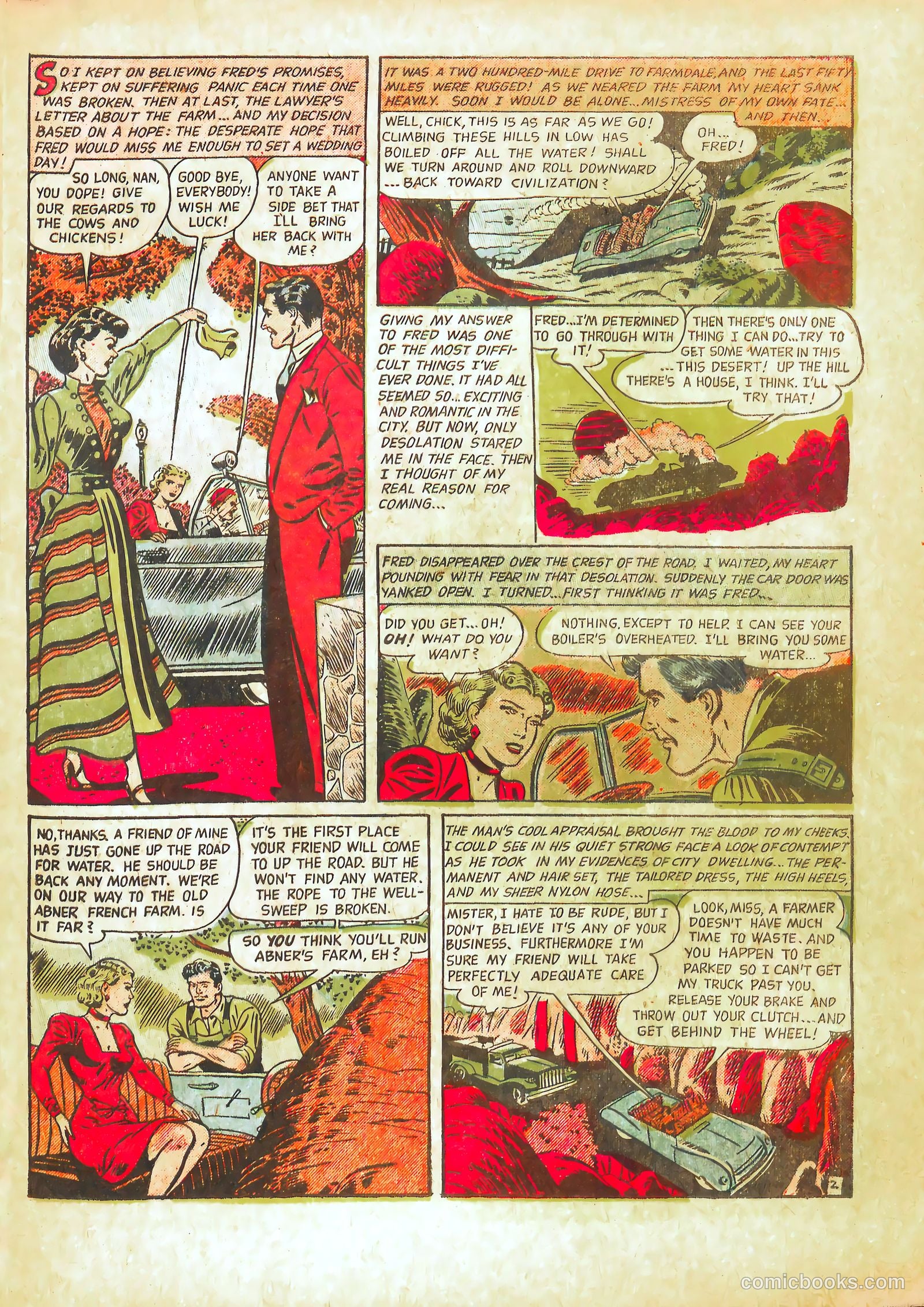 True-to-Life Romances #4 (1950) — page 19 of 36