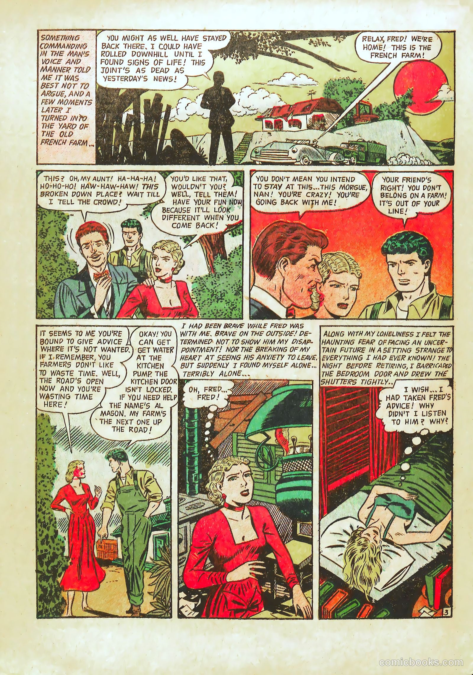 True-to-Life Romances #4 (1950) — page 20 of 36