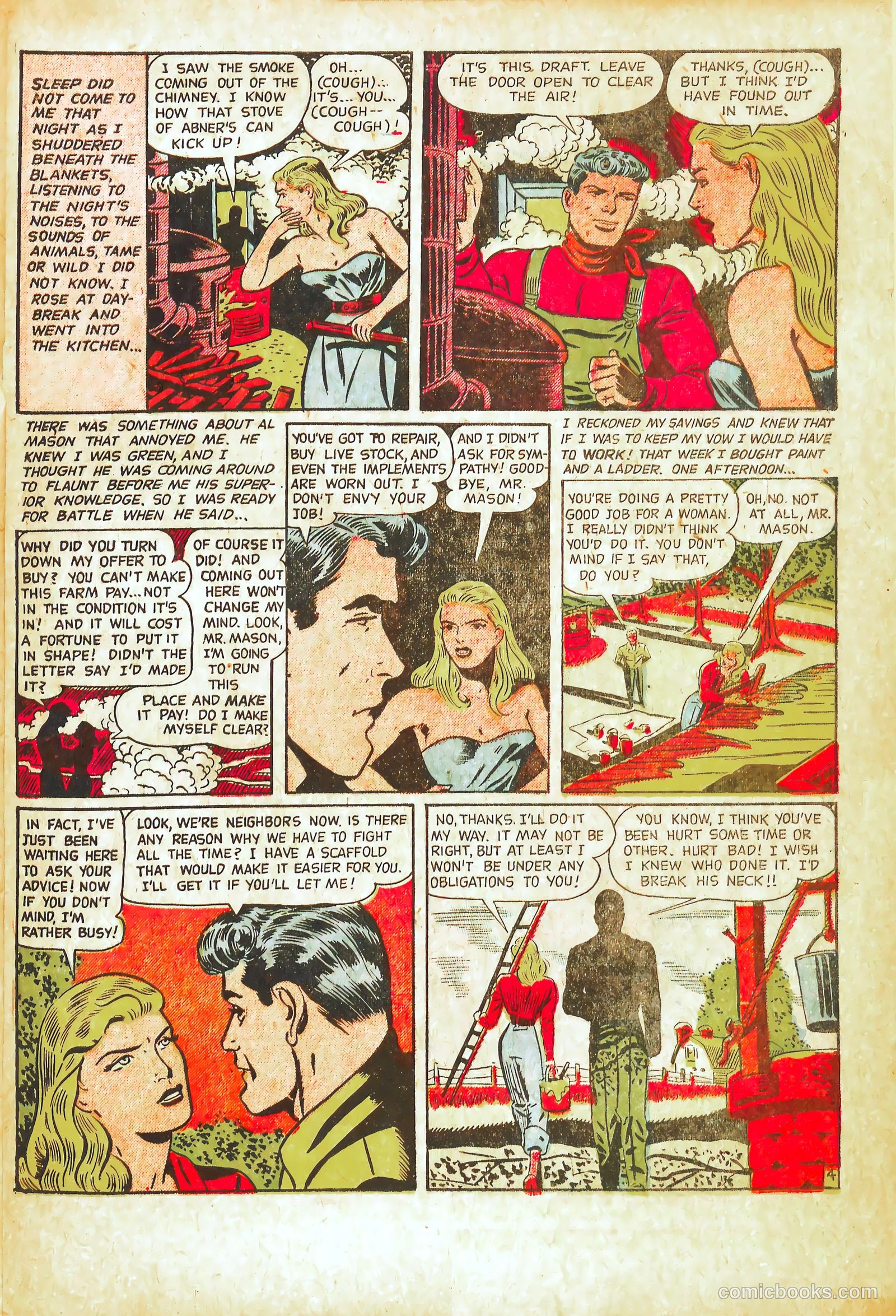 True-to-Life Romances #4 (1950) — page 21 of 36