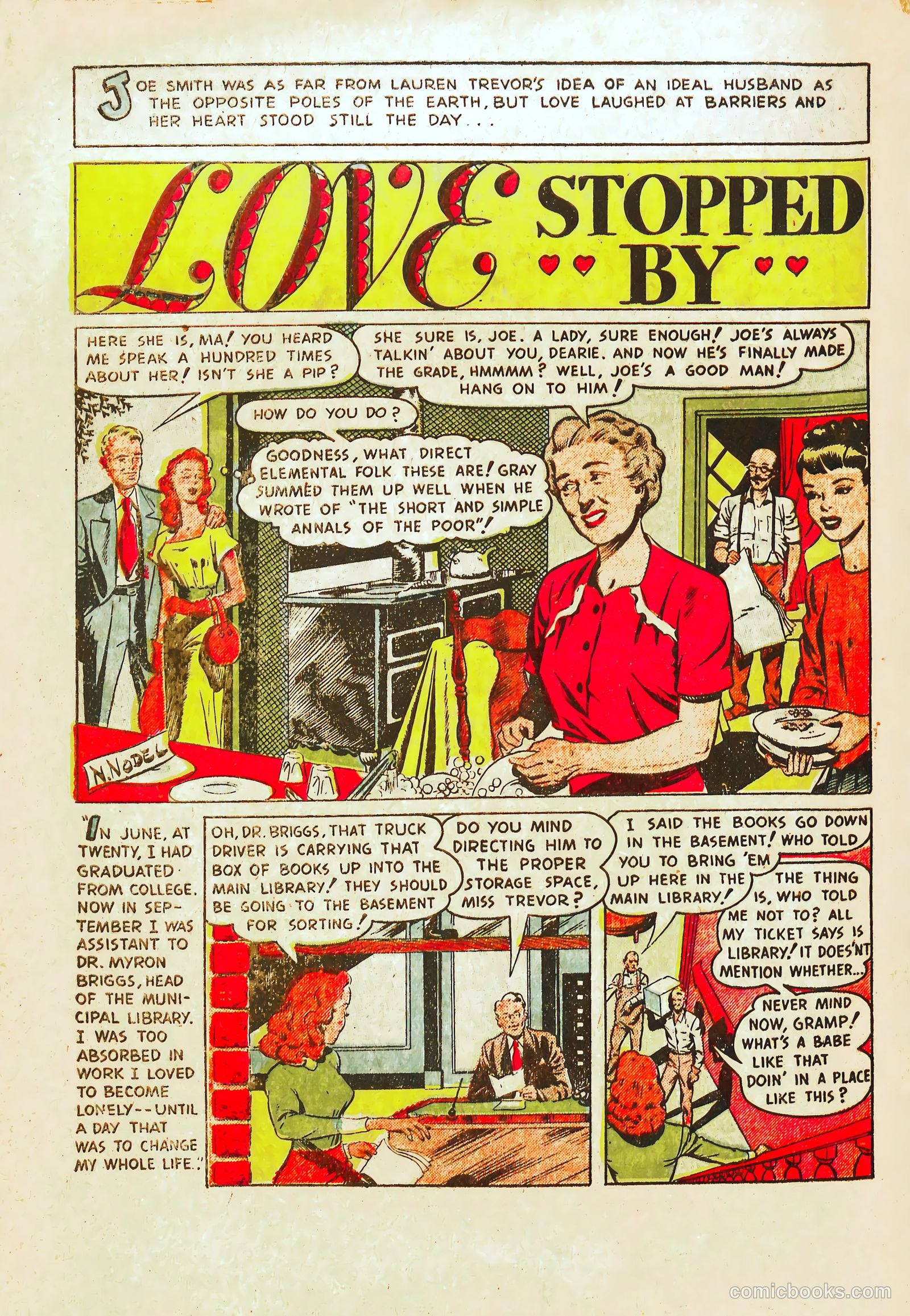 True-to-Life Romances #4 (1950) — page 26 of 36