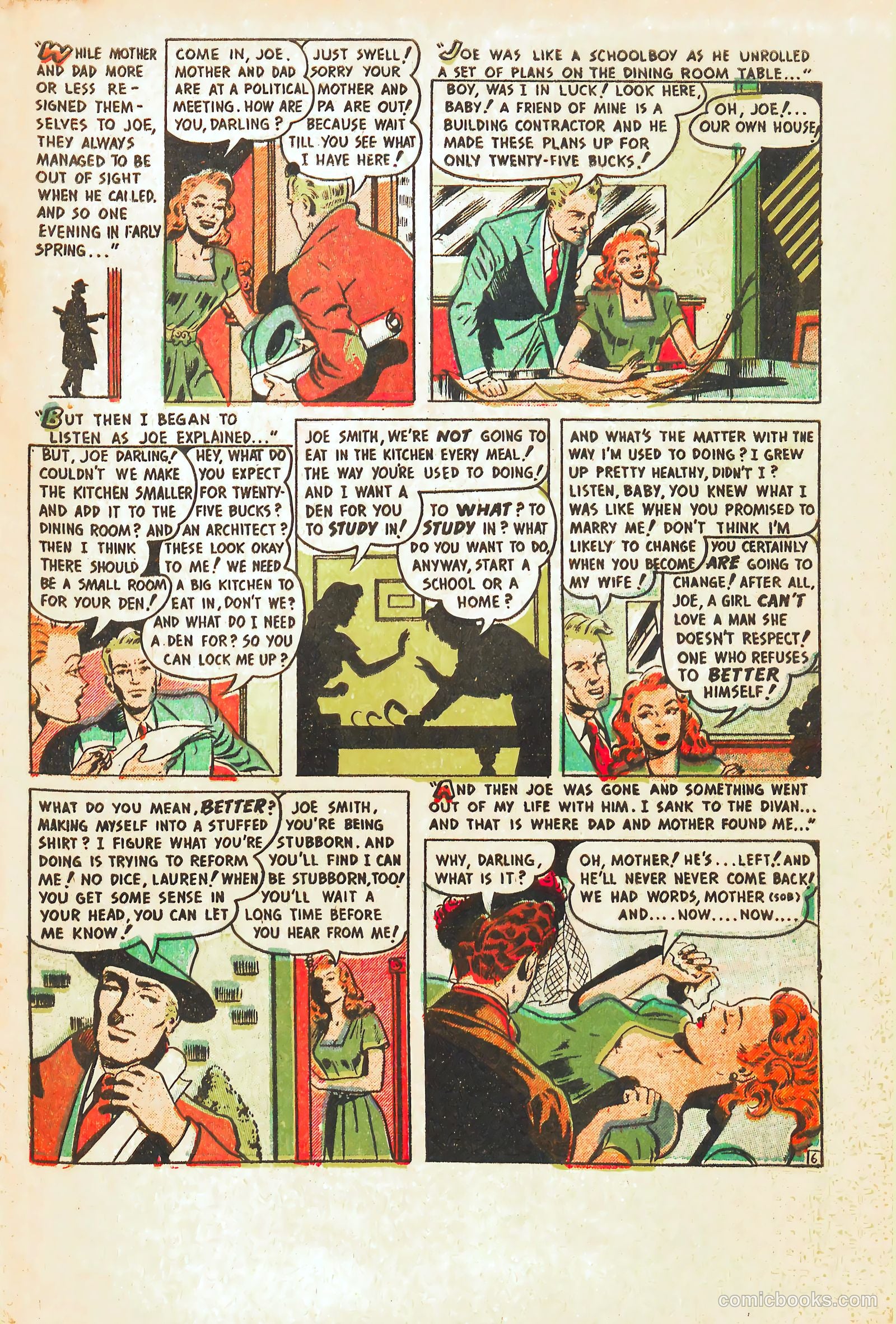 True-to-Life Romances #4 (1950) — page 31 of 36