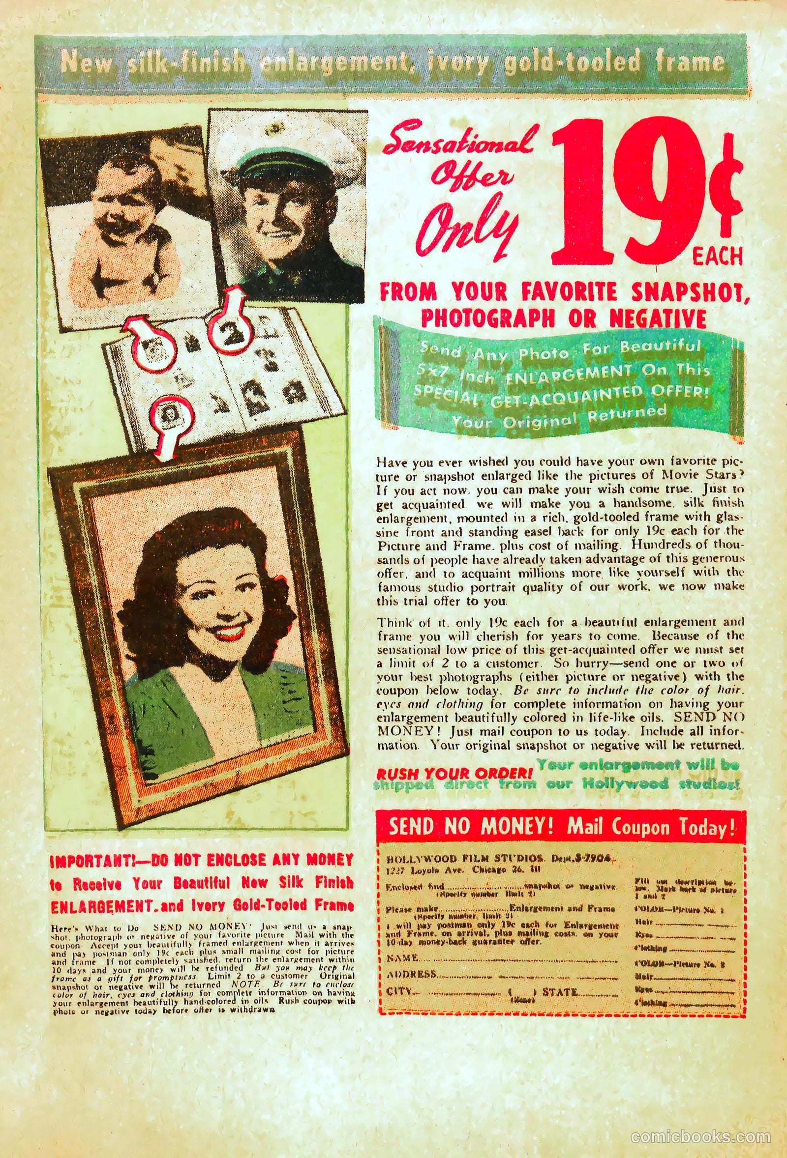 True-to-Life Romances #4 (1950) — page 33 of 36