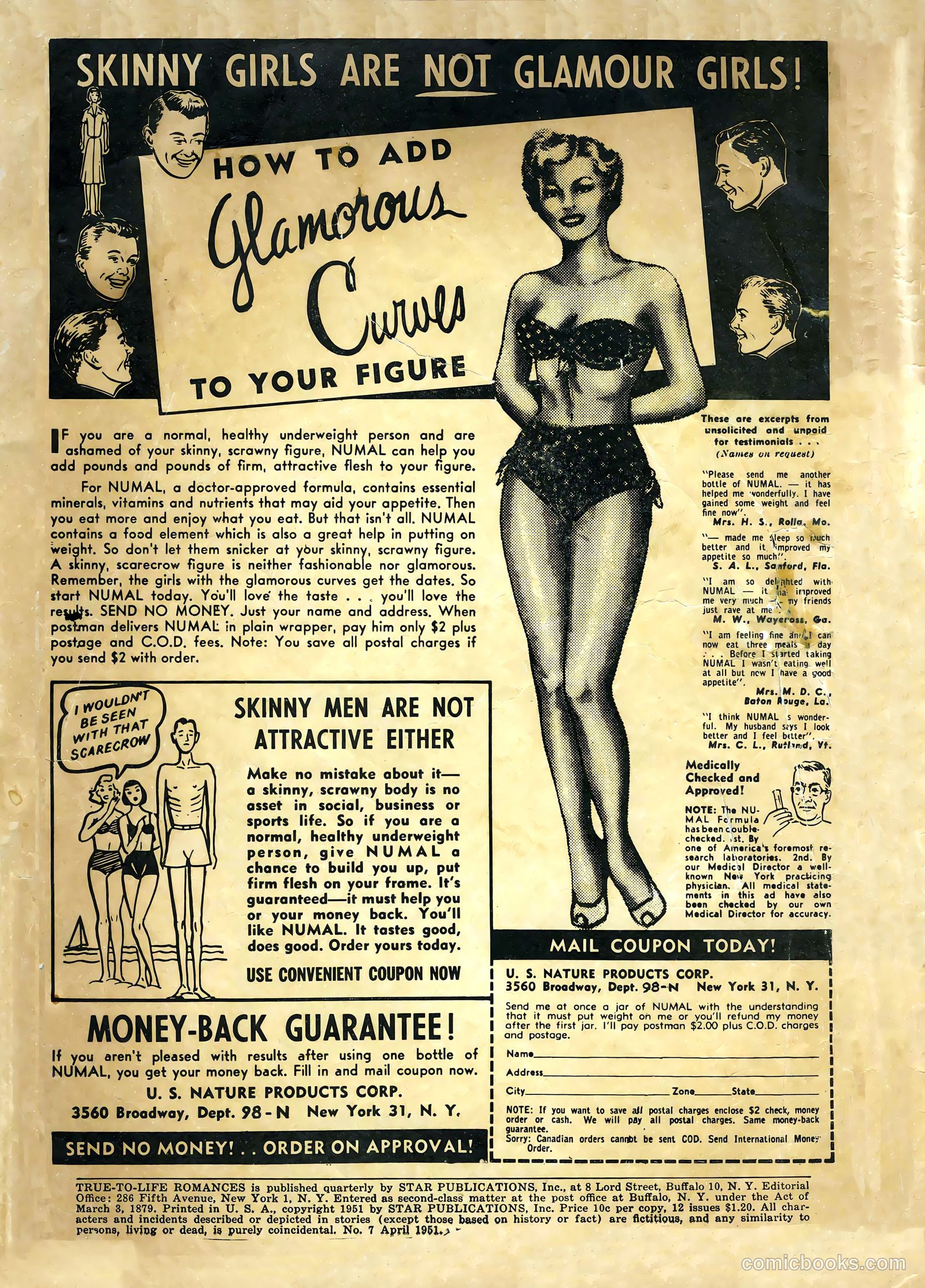 True-to-Life Romances #7 (1951) — page 2 of 36