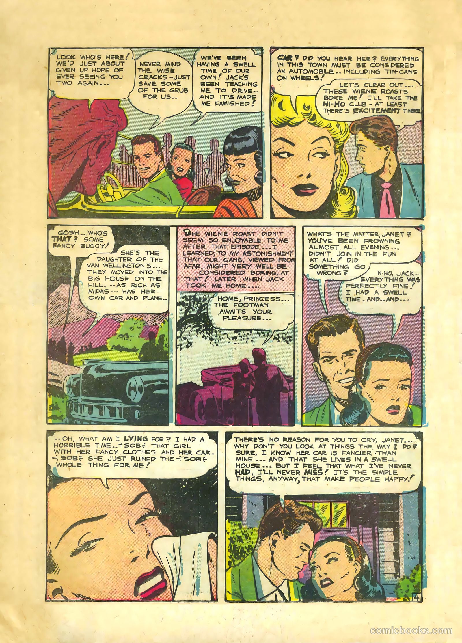 True-to-Life Romances #7 (1951) — page 6 of 36
