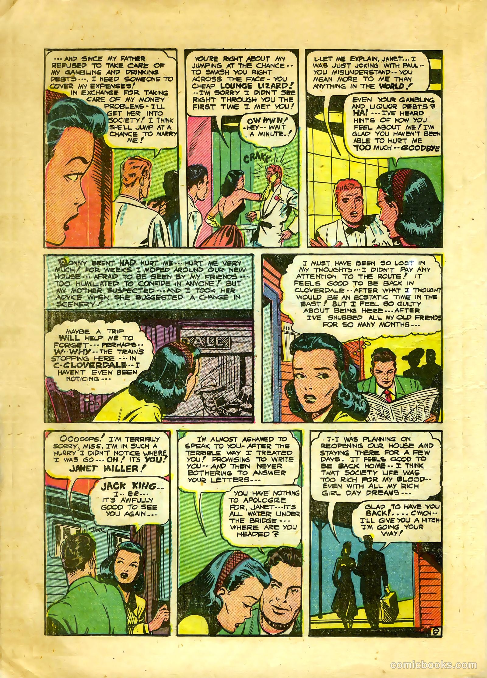True-to-Life Romances #7 (1951) — page 10 of 36