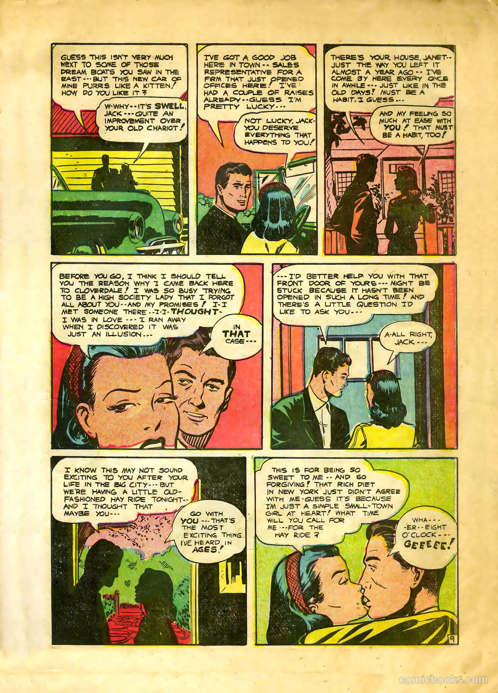 True-to-Life Romances #7 (1951) — page 11 of 36