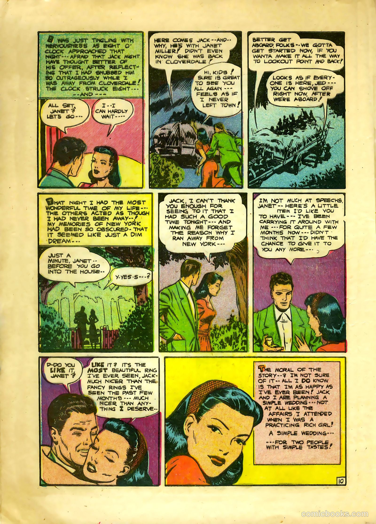 True-to-Life Romances #7 (1951) — page 12 of 36