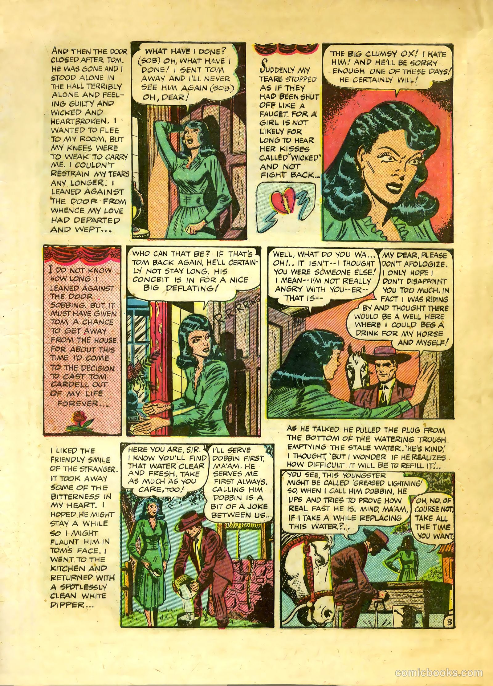 True-to-Life Romances #7 (1951) — page 17 of 36