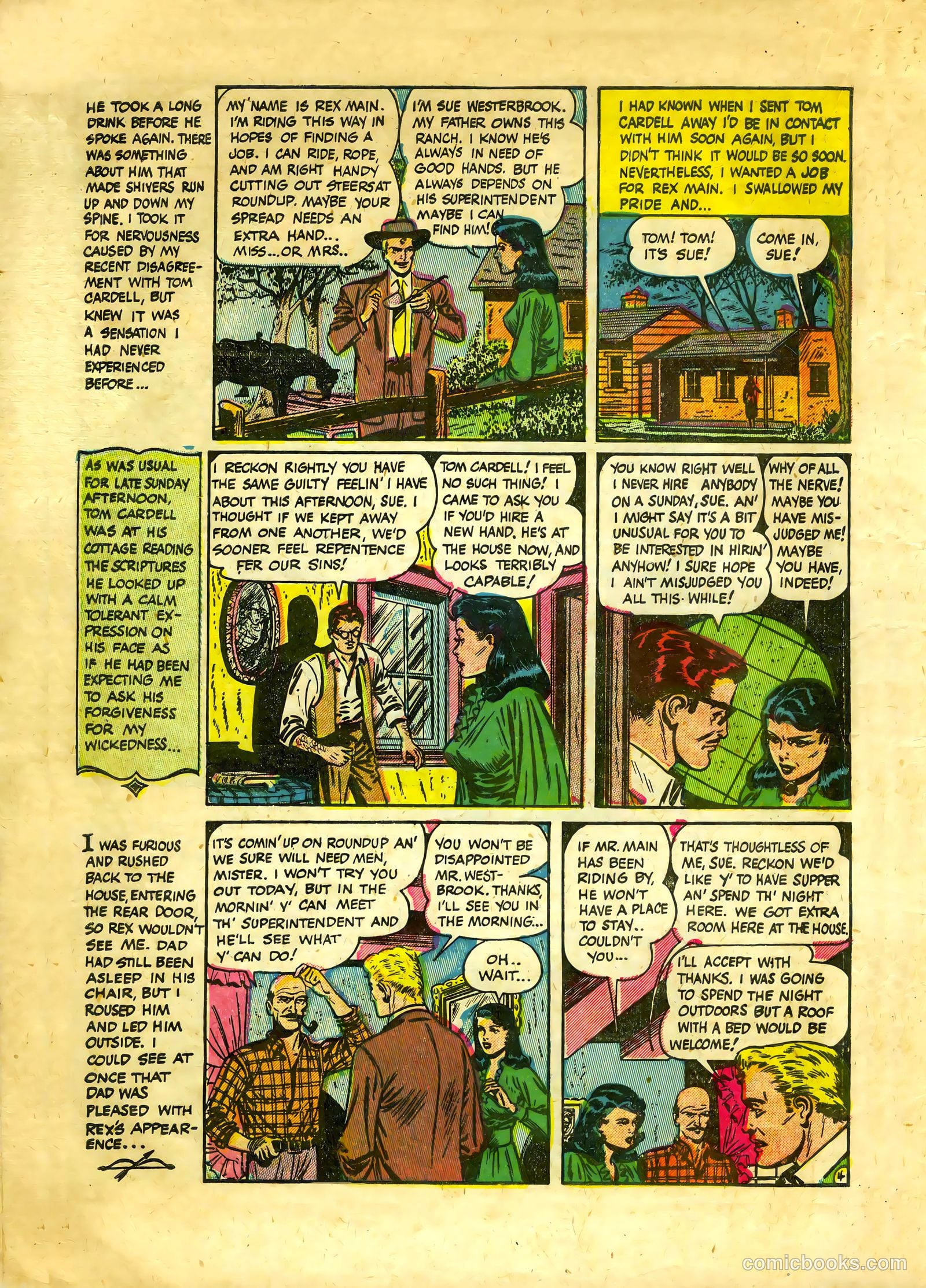 True-to-Life Romances #7 (1951) — page 18 of 36